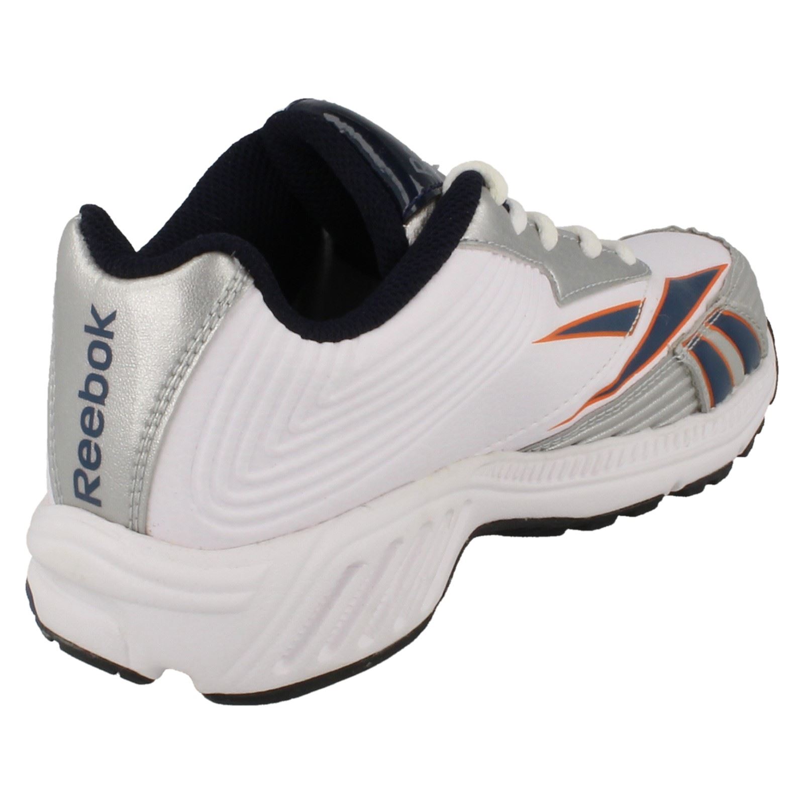Ragazzi Reebok Lacci Sportivo Scarpe Da Ginnastica Vincitore Stride II *