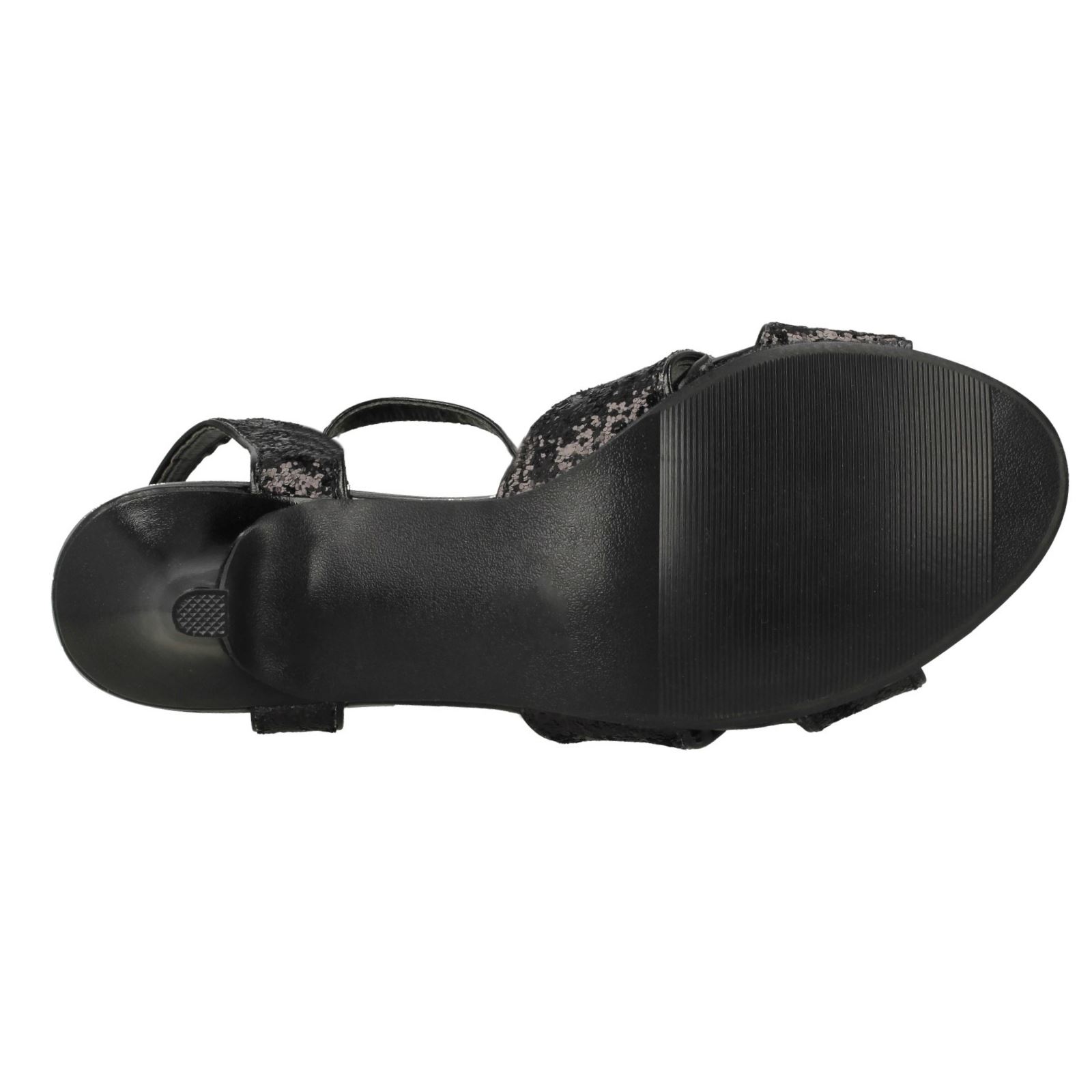 Ladies Peep Toe Mid Heel Sandal *Anne Michelle*