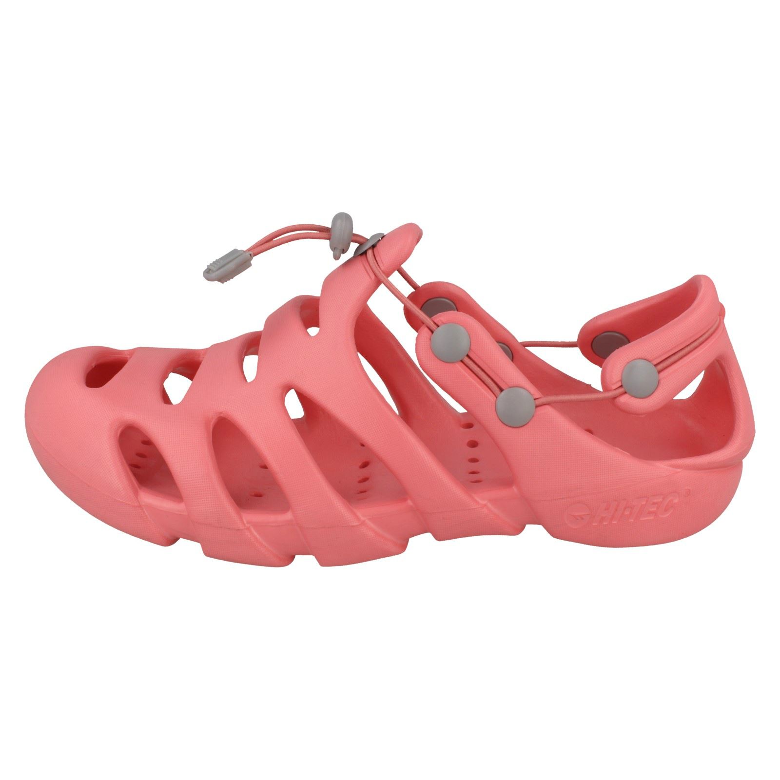 Per Bambini Ragazzi Ragazze Hi-Tec Aqua di drenaggio EVA superiore in pizzo Scarpe Spiaggia Hydro JR
