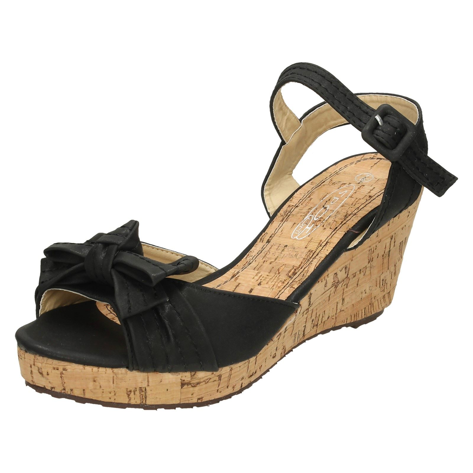 Ladies Spot On High Cork /'Wedge/'