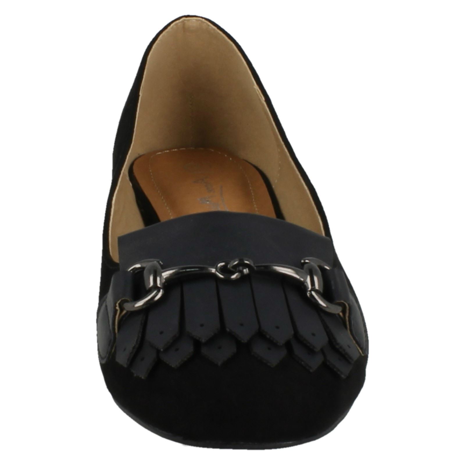 Anne Michelle Femmes Talon Bas à Enfiler Ballerines