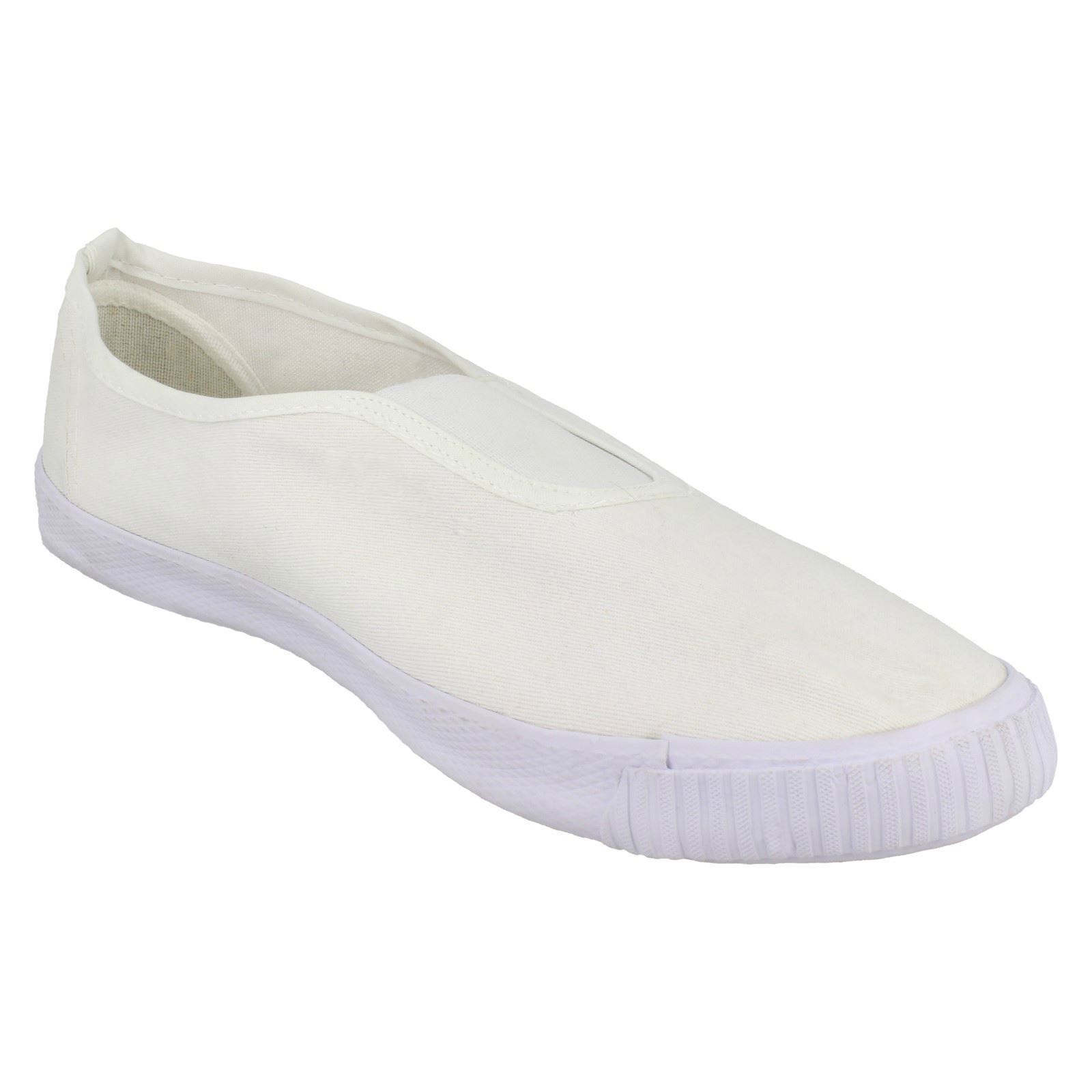 Childrens Unisex Spot On Slip On /'Plimsolls/'