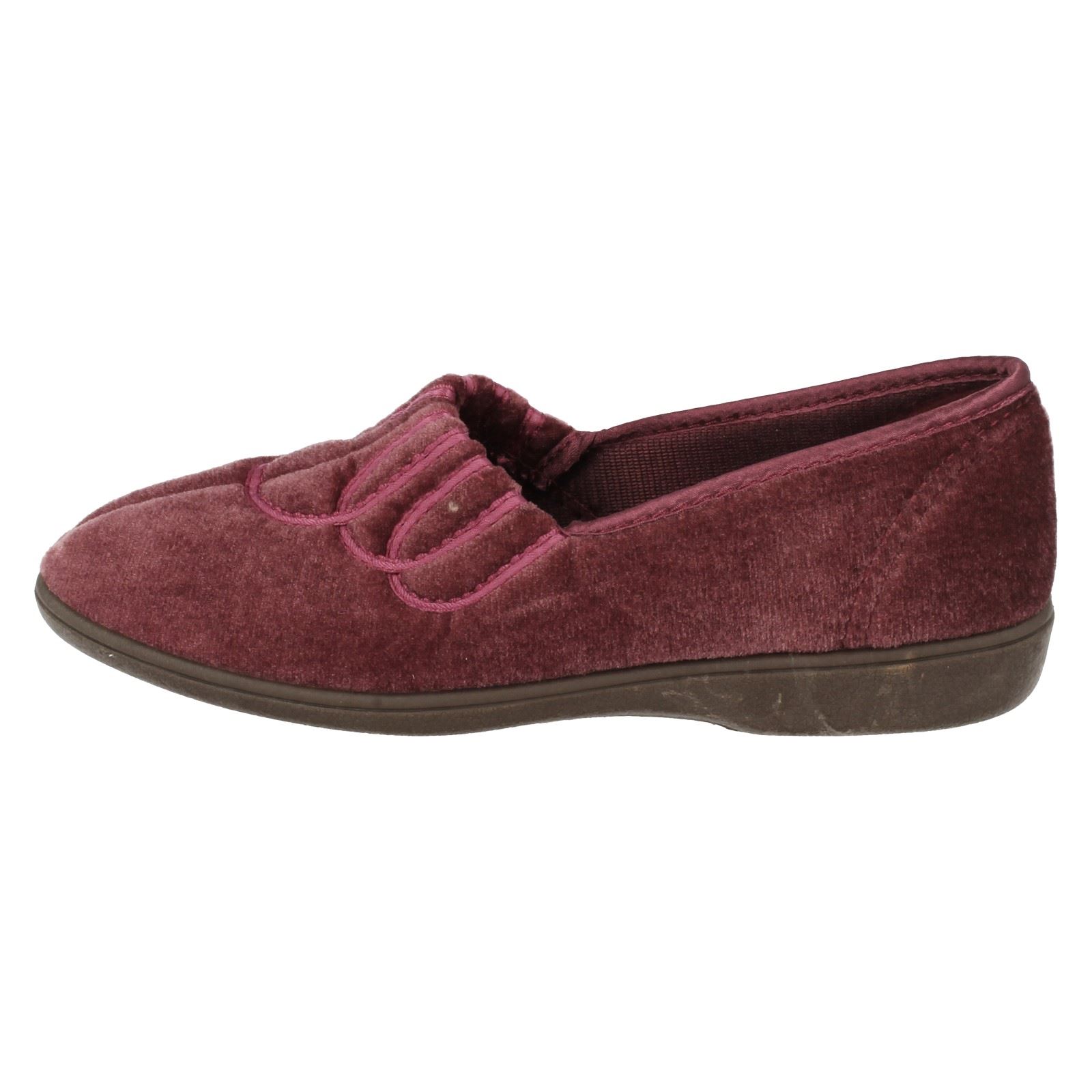 K By Clarks Ladies Slippers Whiskey Soda