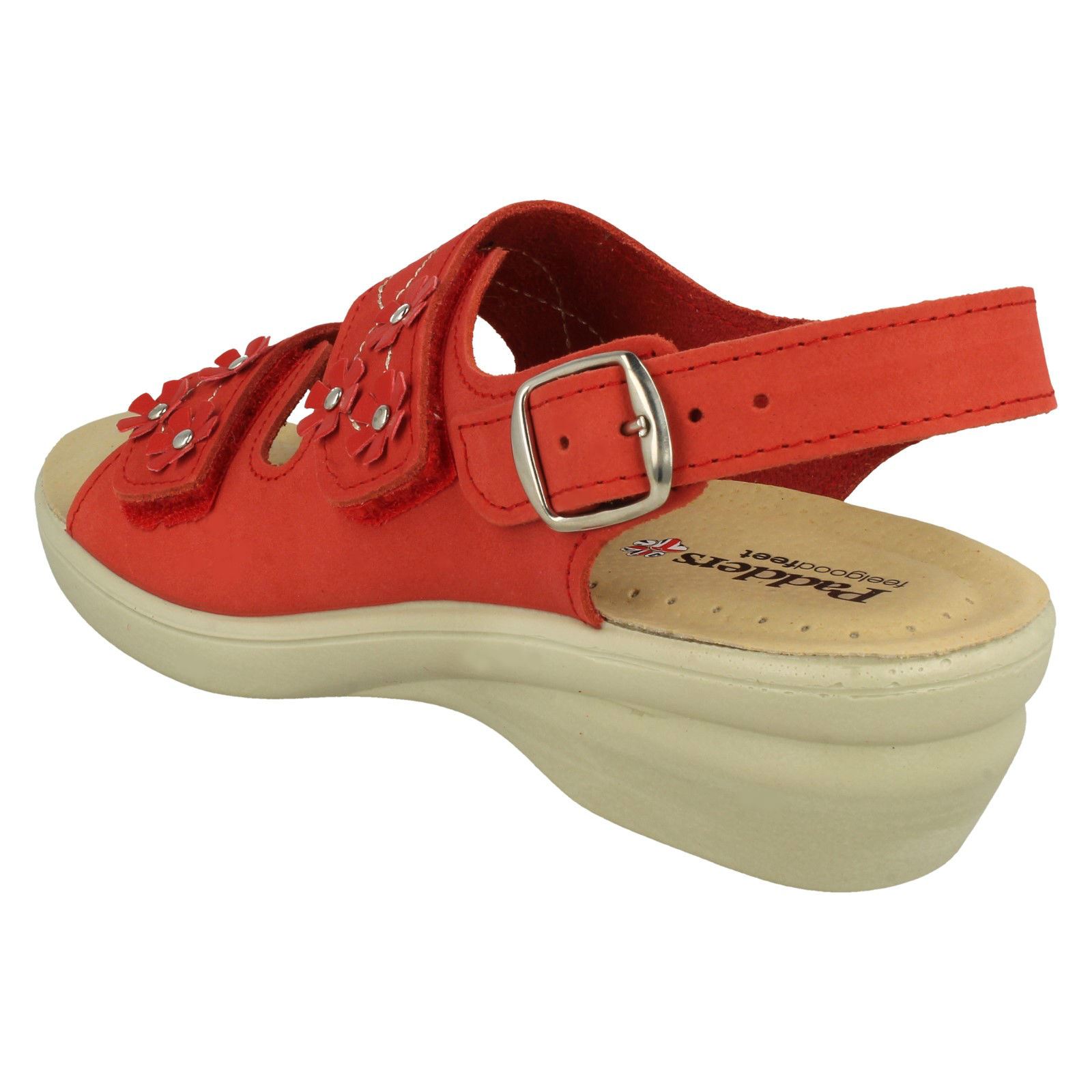 Ladies Padders Hook /& Loop Sandals Bluebell