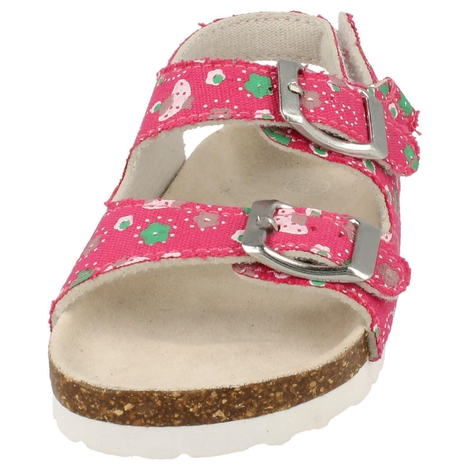 Girls Spot On Buckle Strap Sandals