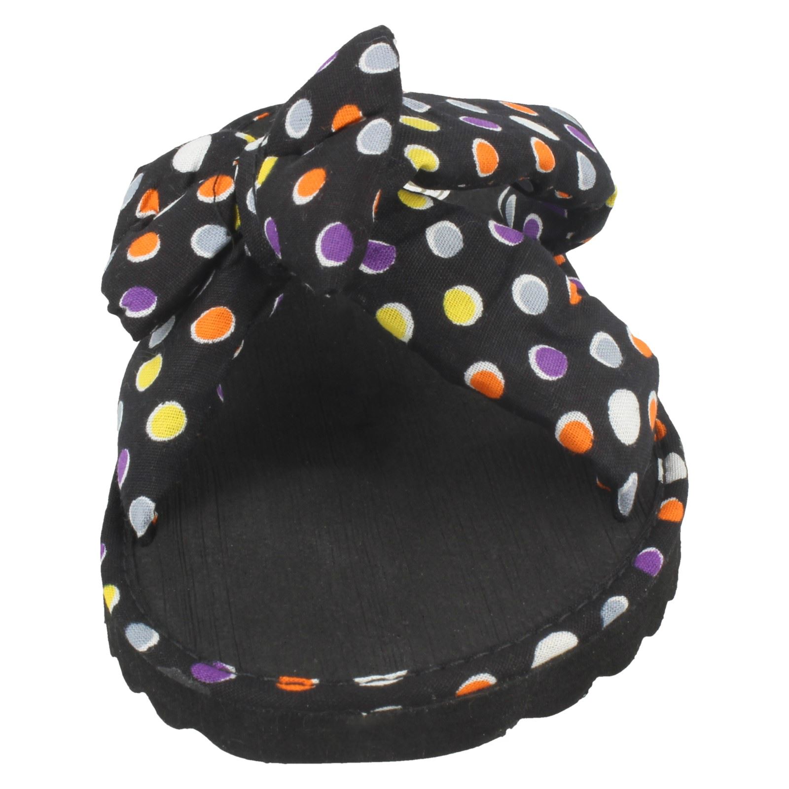 Ladies Spot On Flip Flop Sandals