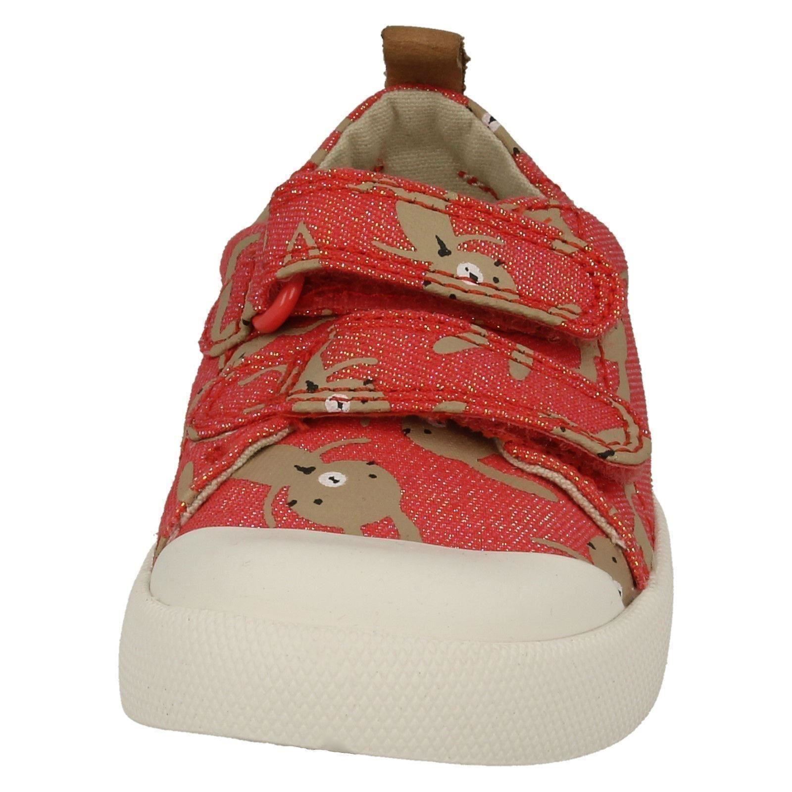 /'Halcy Hati/' Infant Girls Clarks Machine Washable Summer Doodles