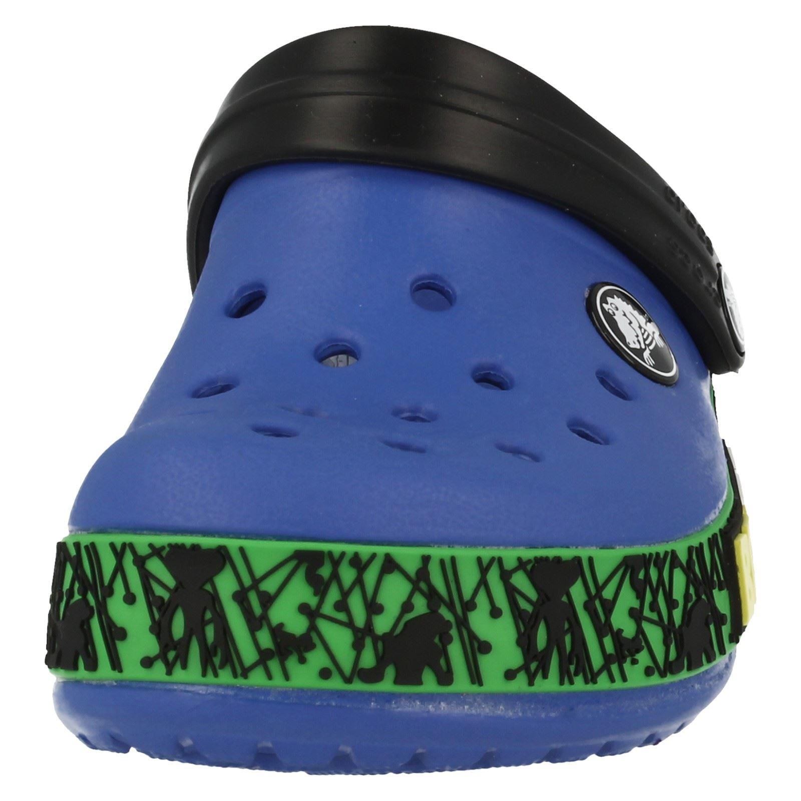 Boys Ben 10 Croc Mule Sandals /'Crocband Ben 10 Kids/'