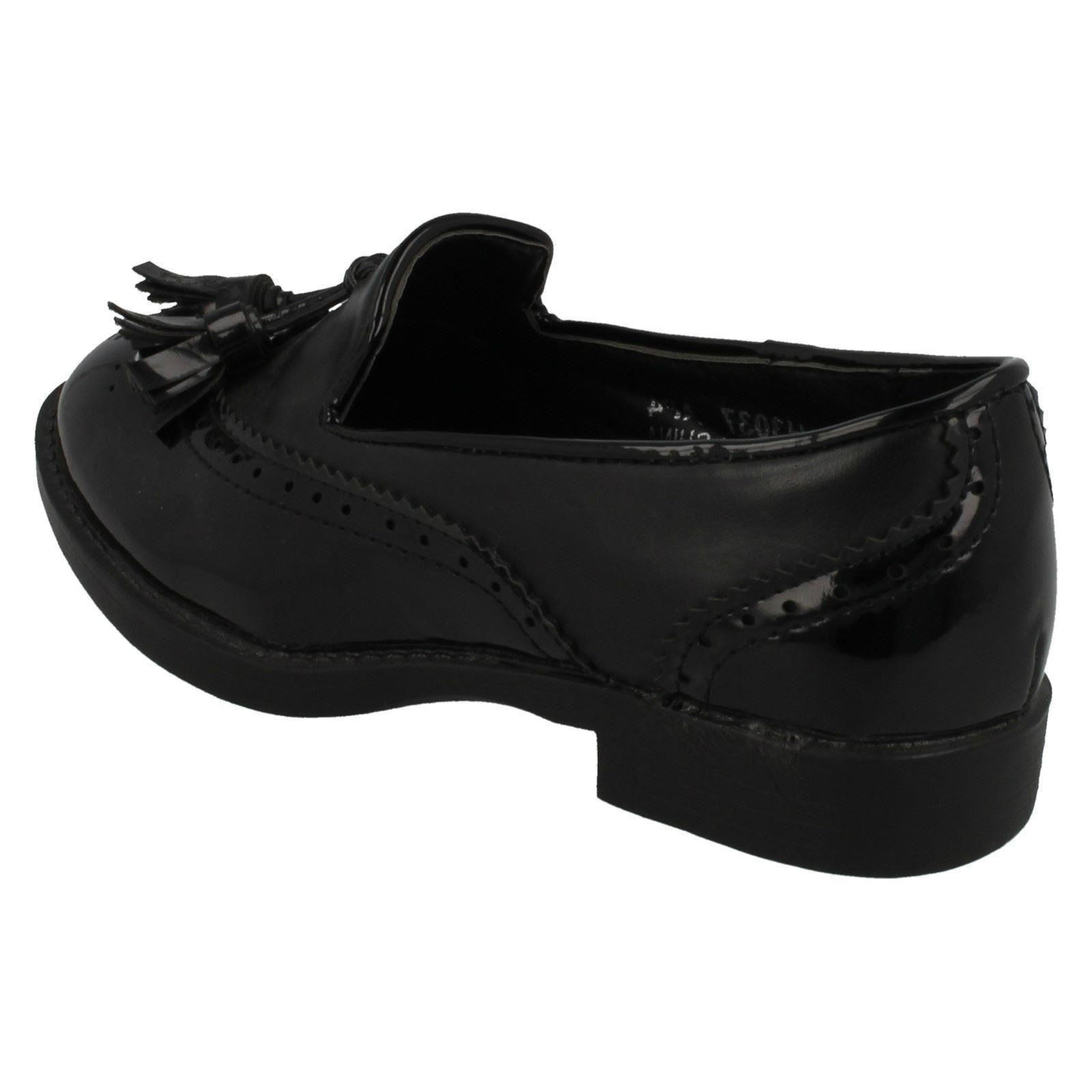Spot On Girls Brogue Detail School Shoes