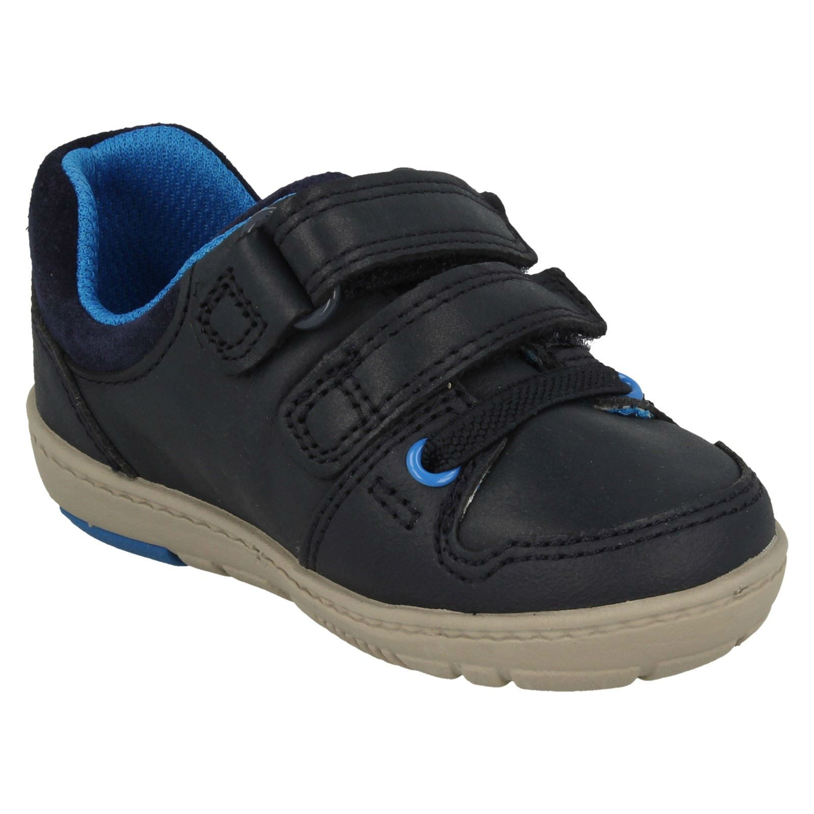 Boys Clarks Casual Shoes With Lights Tolby Boo