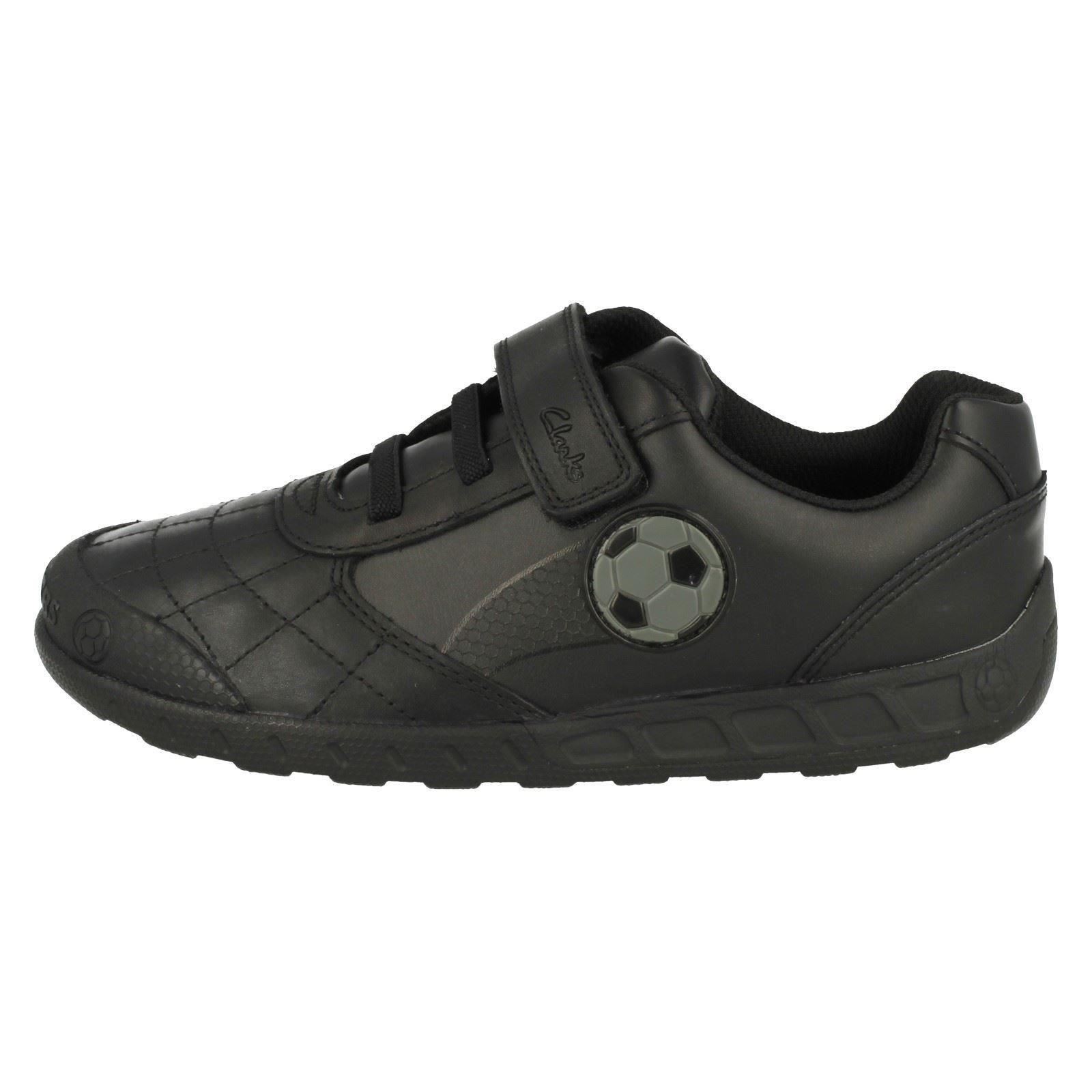 Boys Clarks Leader Game Football Design School Shoes