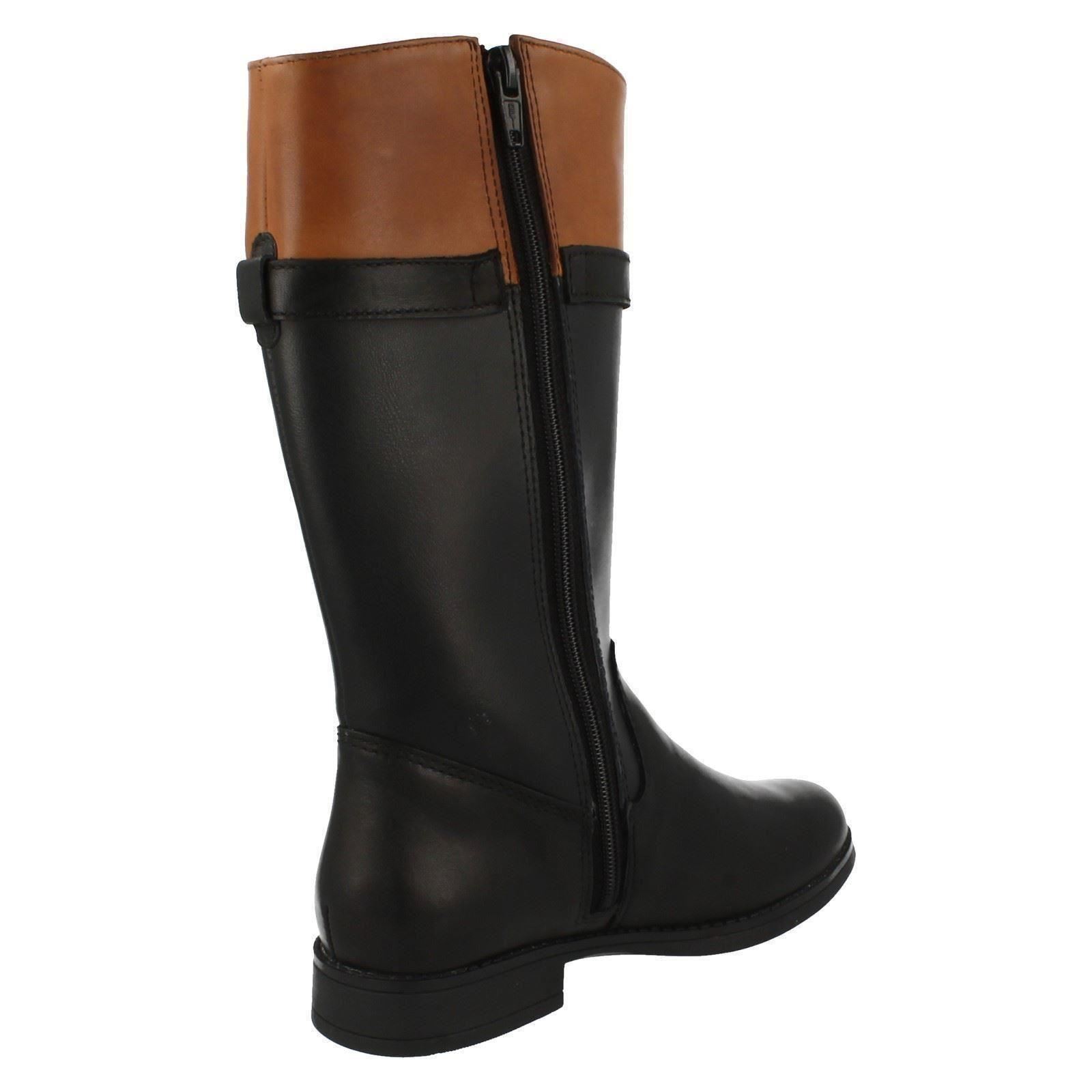 Sami Ma GTX Clarks Girls Gore-Tex Knee Length Riding Boots