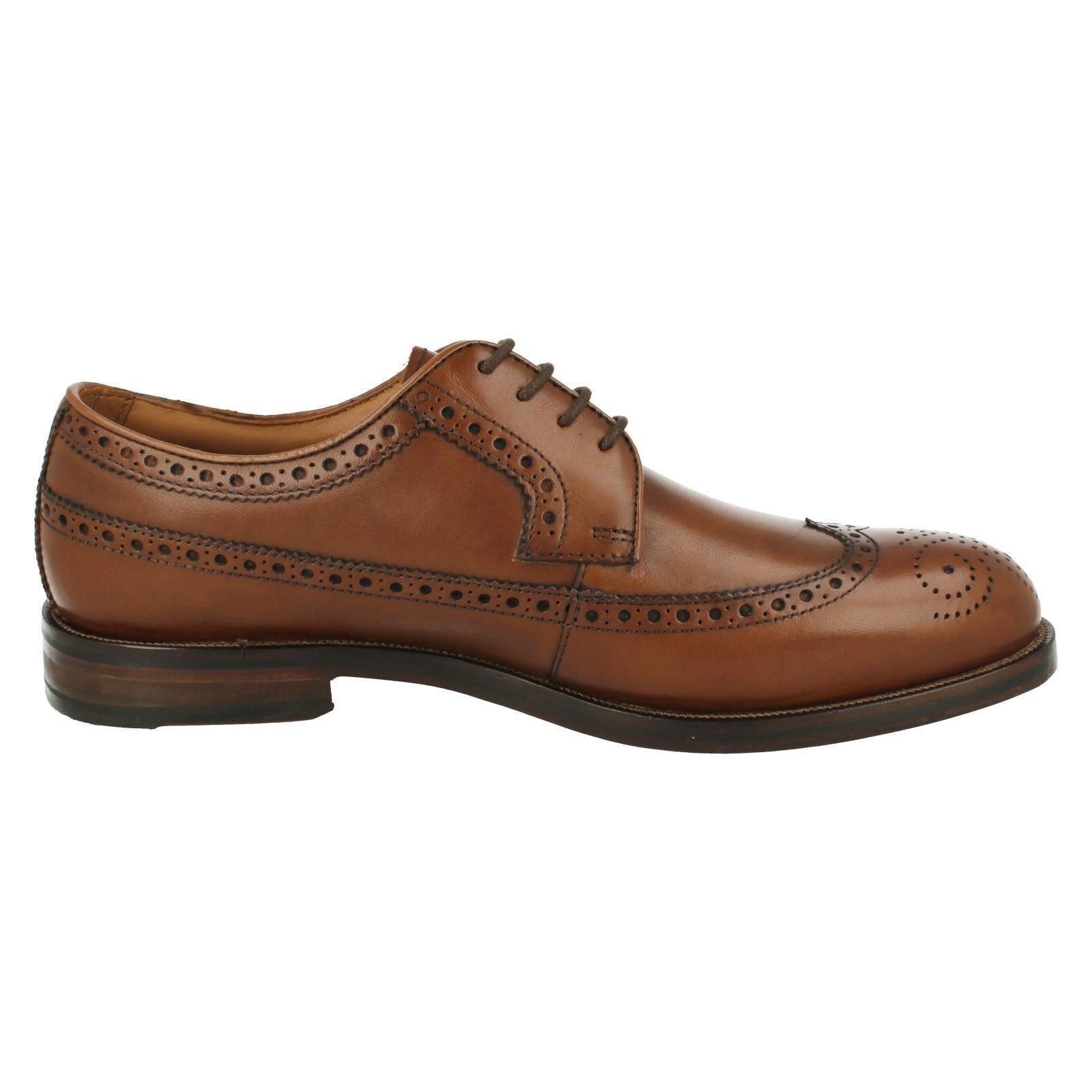 Mens Clarks Brogue Style Lace Up Shoes Coling Limit