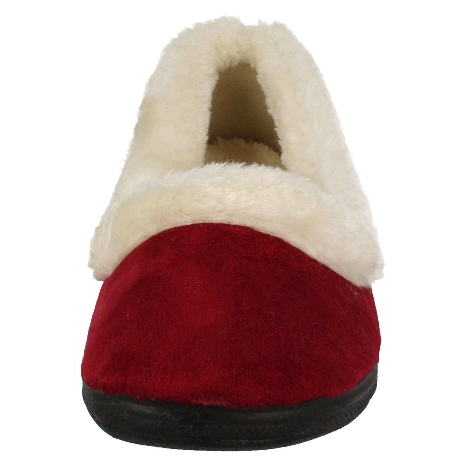 Ladies Four Seasons Memory Foam Slipper Shoes /'Susan/'