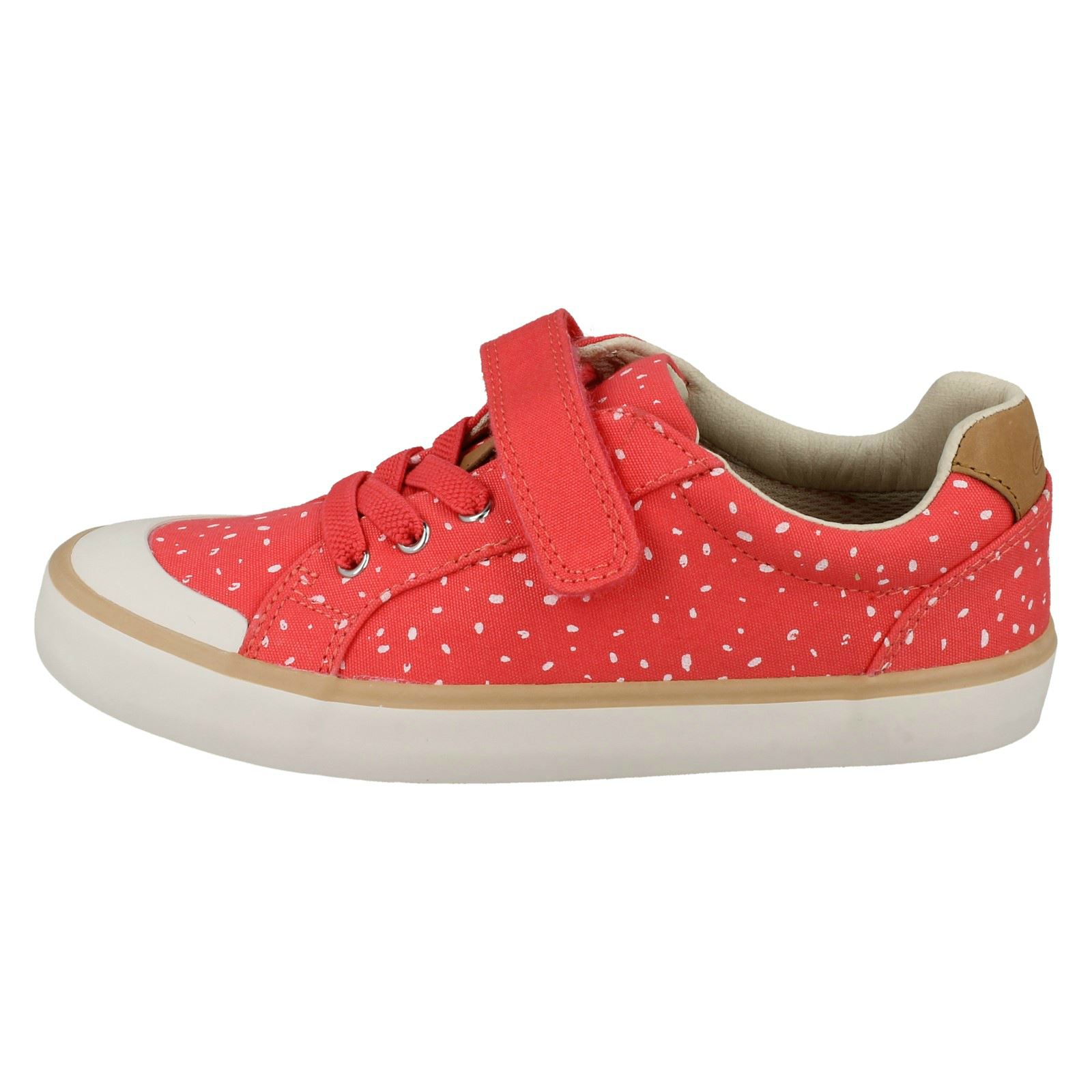 Junior Ragazze Clarks Scarpe di tela /"FUMETTI MAX/'