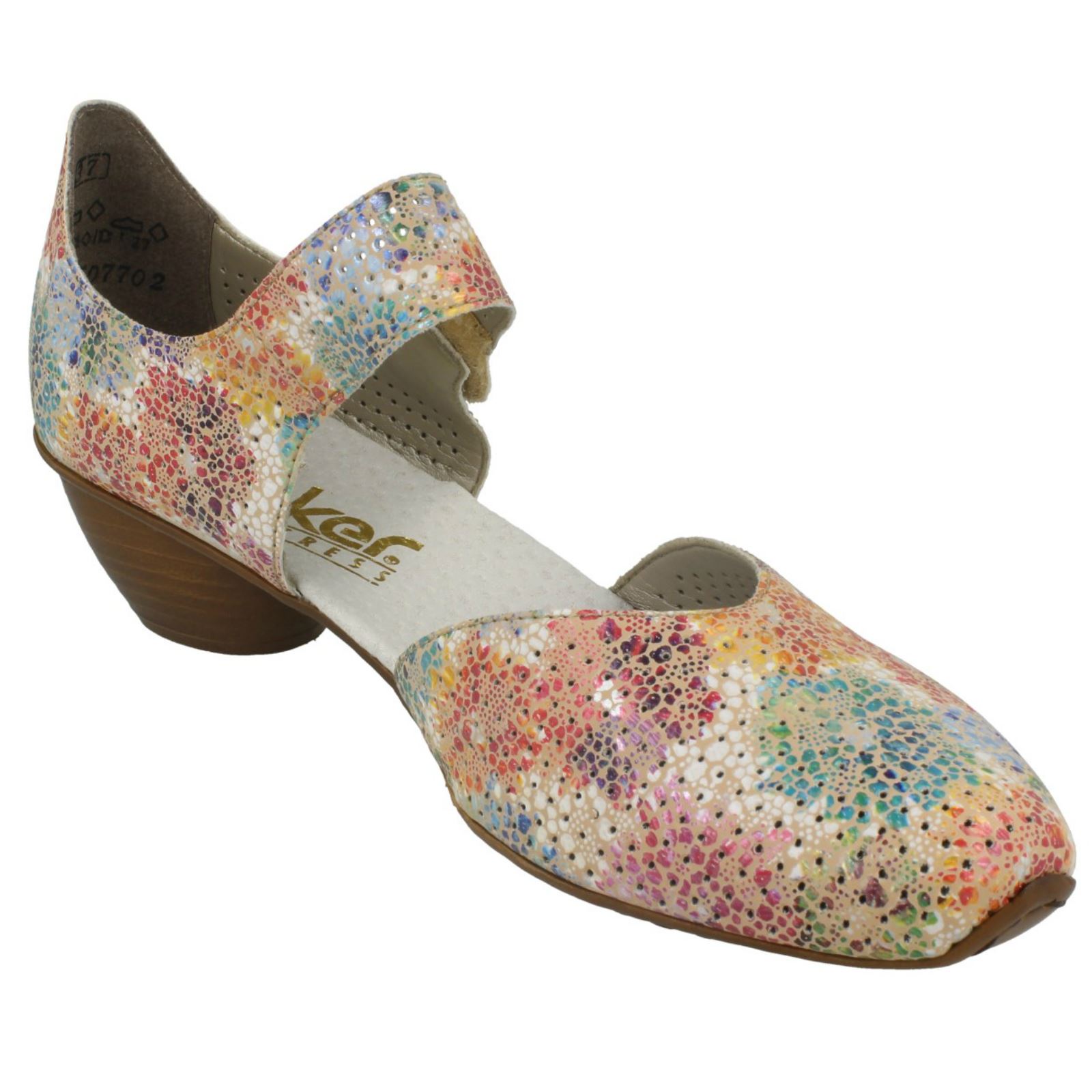 Femmes Rieker 43754 Smart Mary Jane Style Chaussures