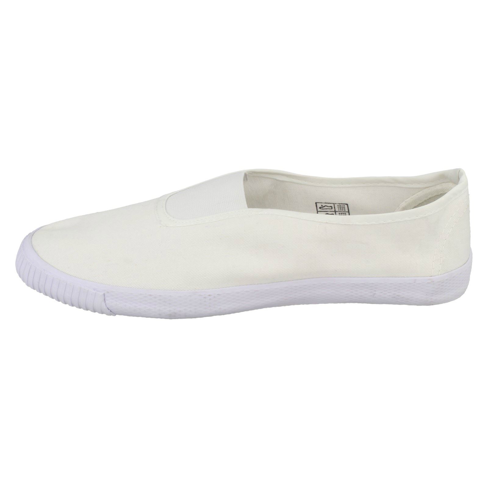 Childrens Unisex Spot On Slip On /'Plimsolls/'