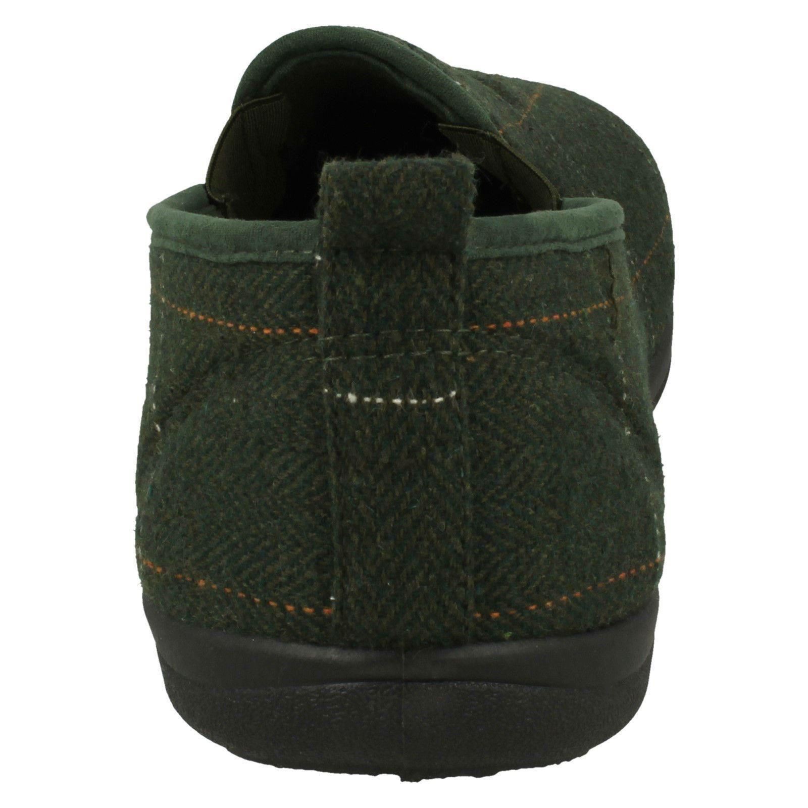 Mens Padders Stag Detailed Slipper *Huntsman*