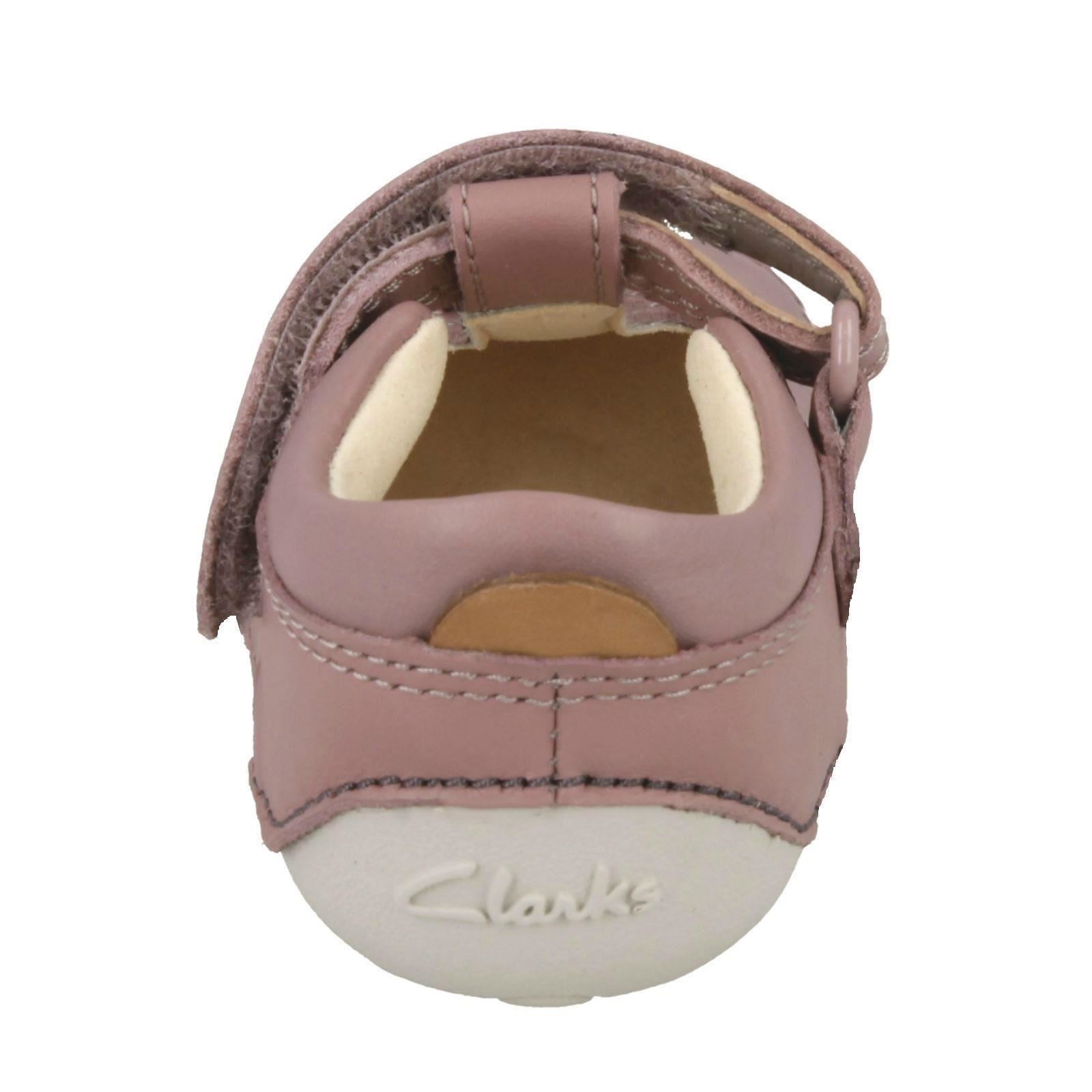 Girls Clarks Little Glo First Shoes With Rabbit Design