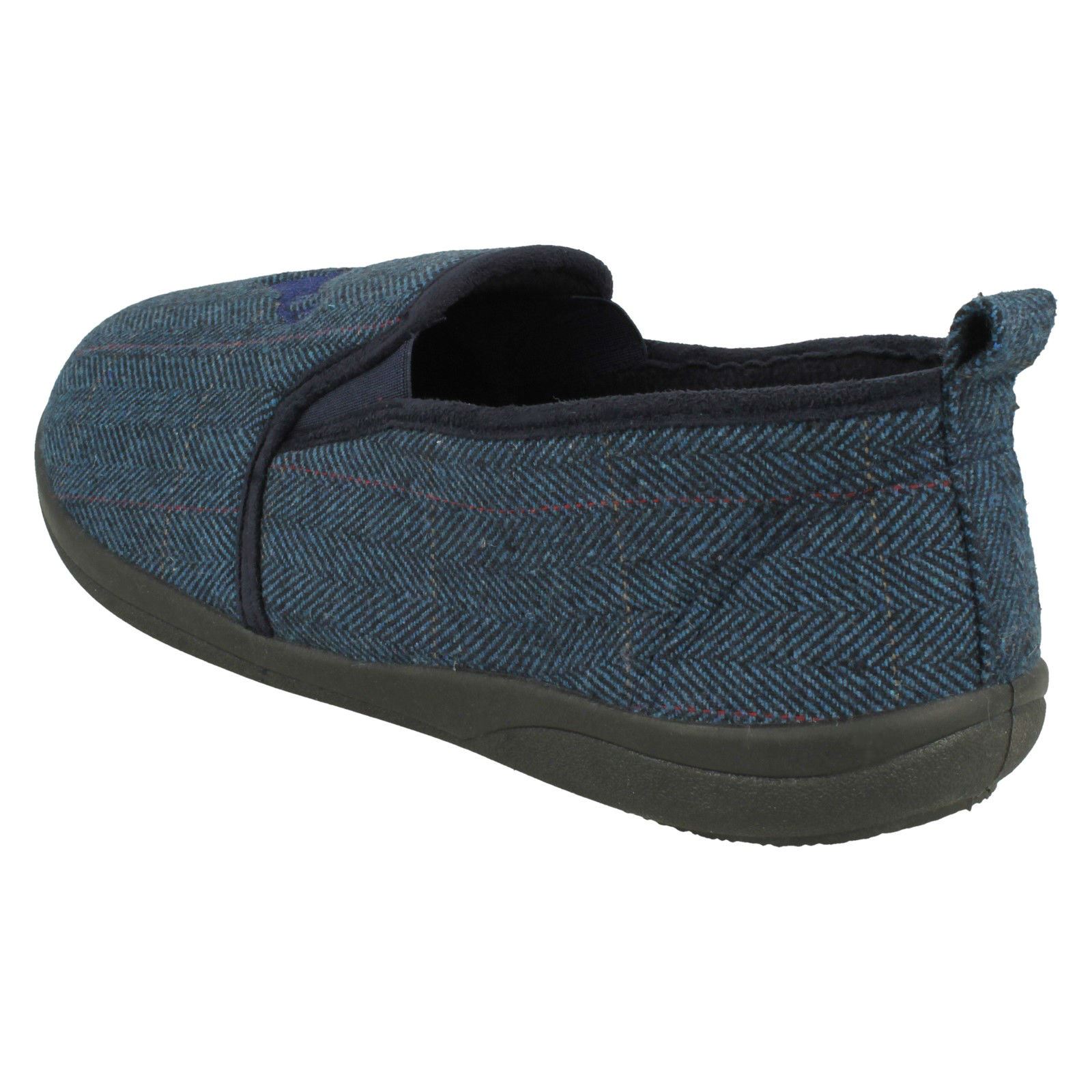 Mens Padders Stag Detailed Slipper *Huntsman*