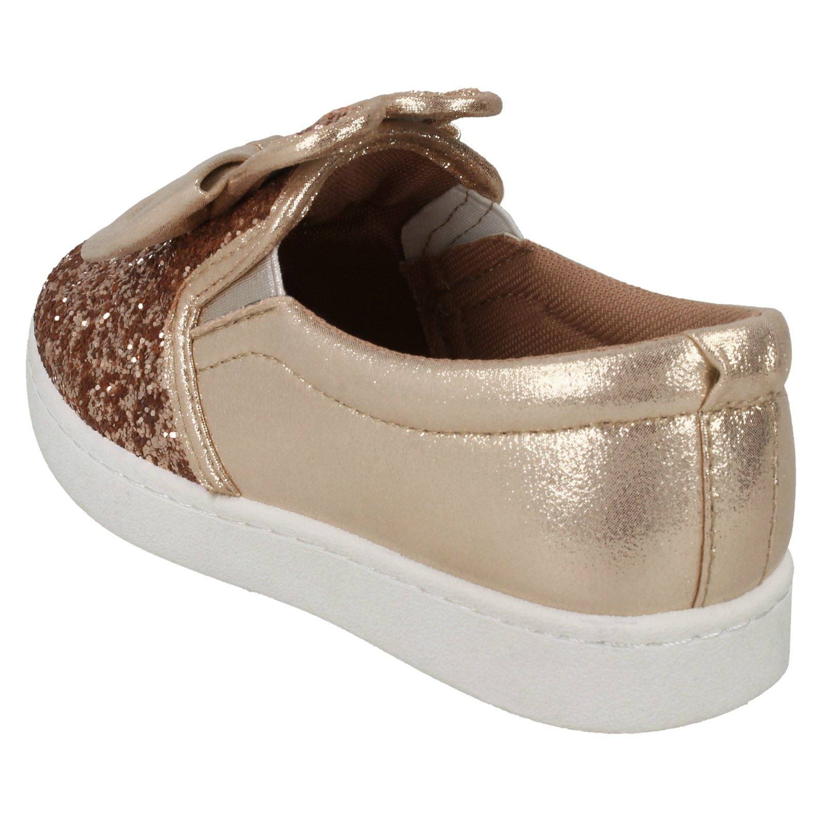 Girls Spot On Bunny Ear Pumps