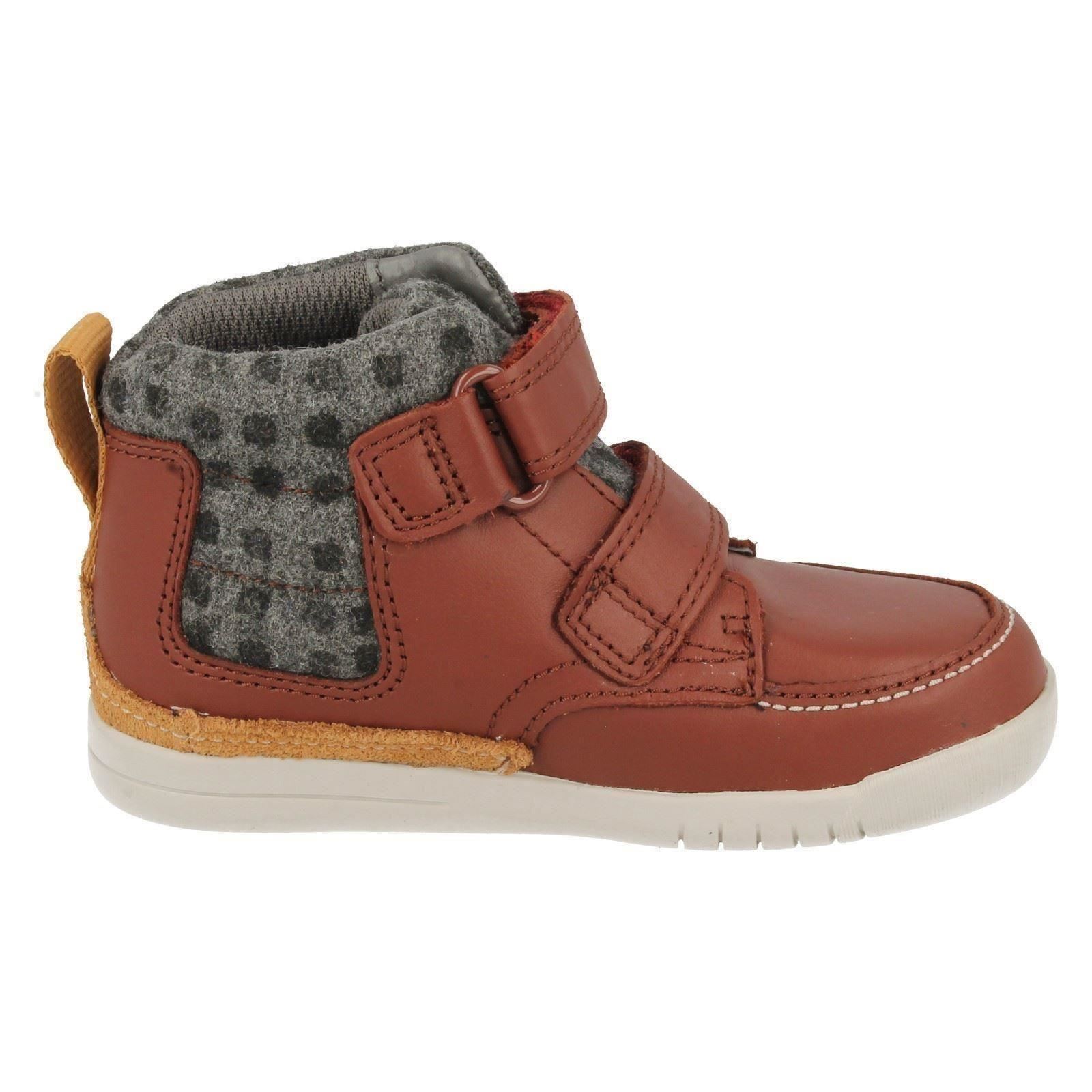 Infant Clarks Boys Ankle Boots Crazy Ben