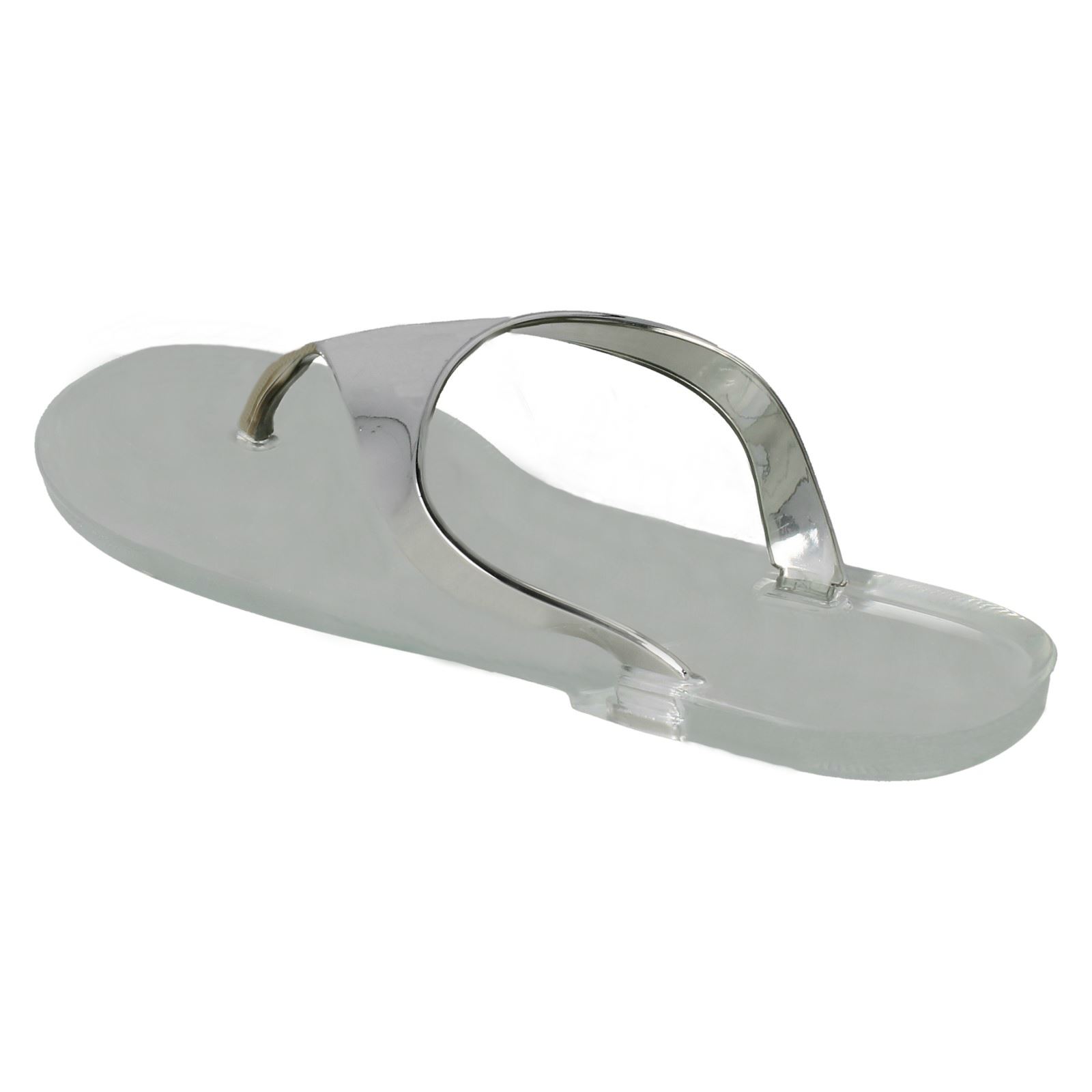 Ladies Spot On Jelly Toepost /'Sandals/'