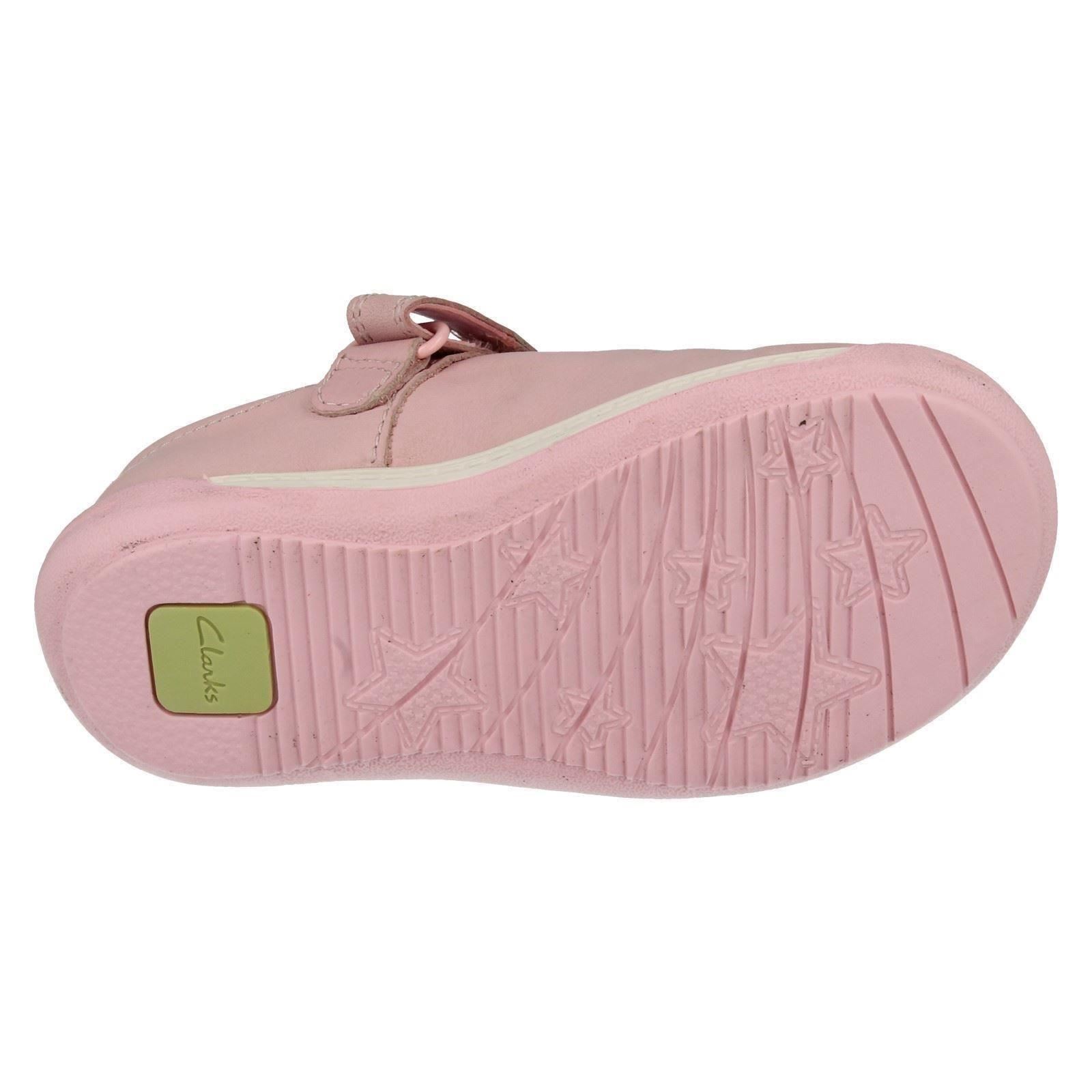 Infant Girls Clarks Softly Jam First Walking Shoes