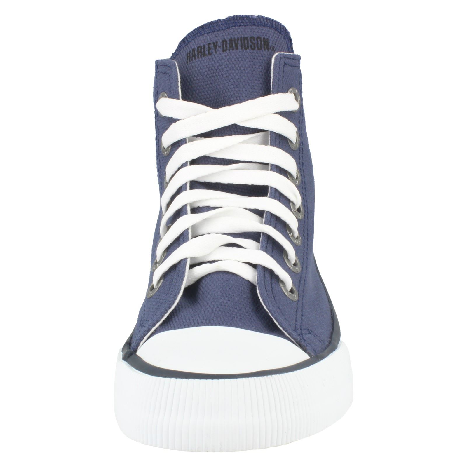 Ladies Harley Davidson Lace Up Canvas Pumps *Flora* D83815