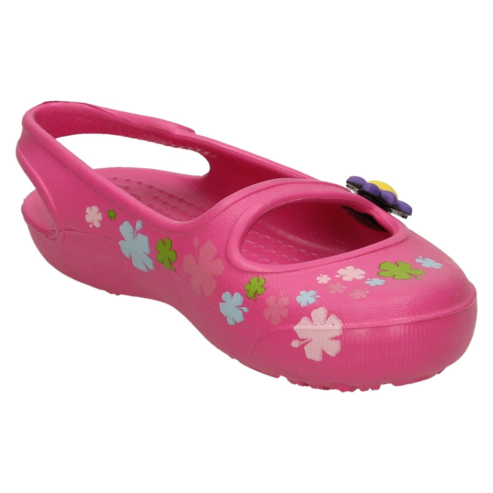 Girls Crocs Slip On Sandals *Gabby Flowers*