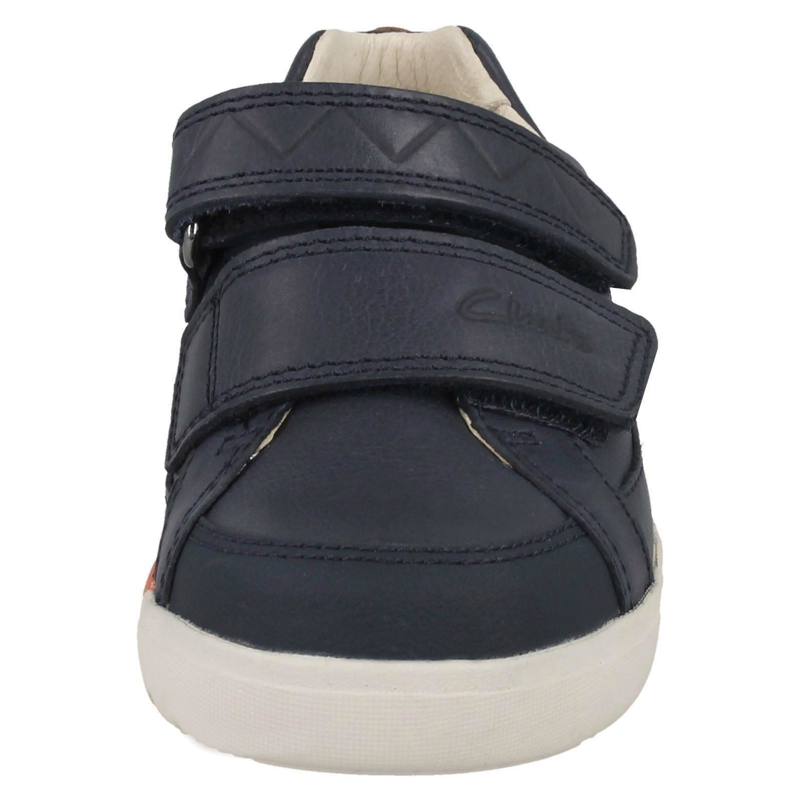 Boys Clarks Double Strap Casual Shoes /"Lil Folk Toby/"