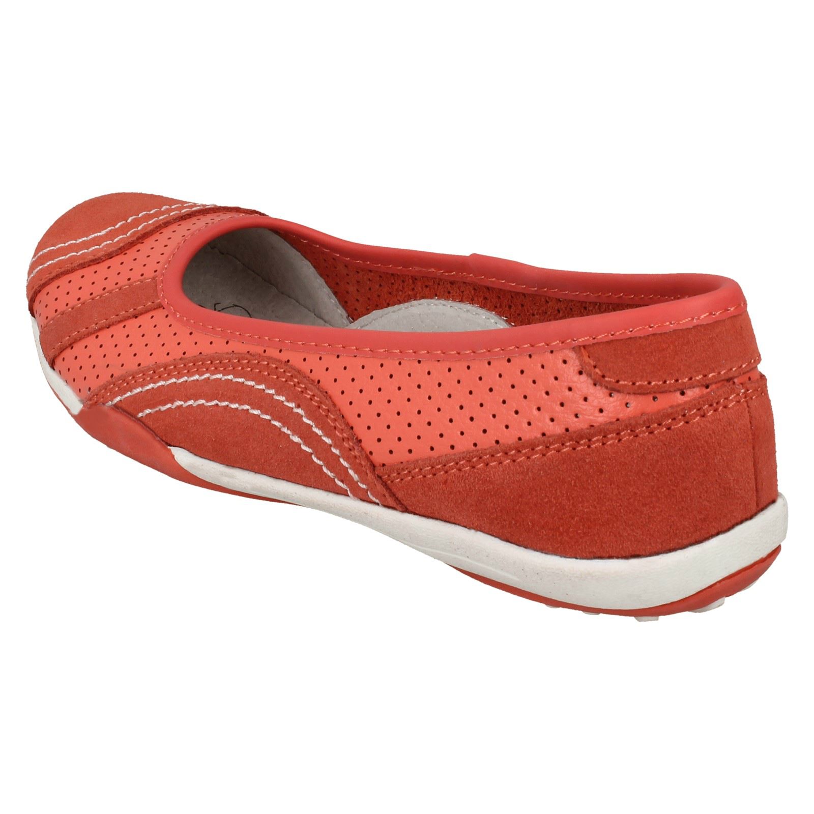 Ladies Down To Earth Flat Ballerina /'Shoes/'