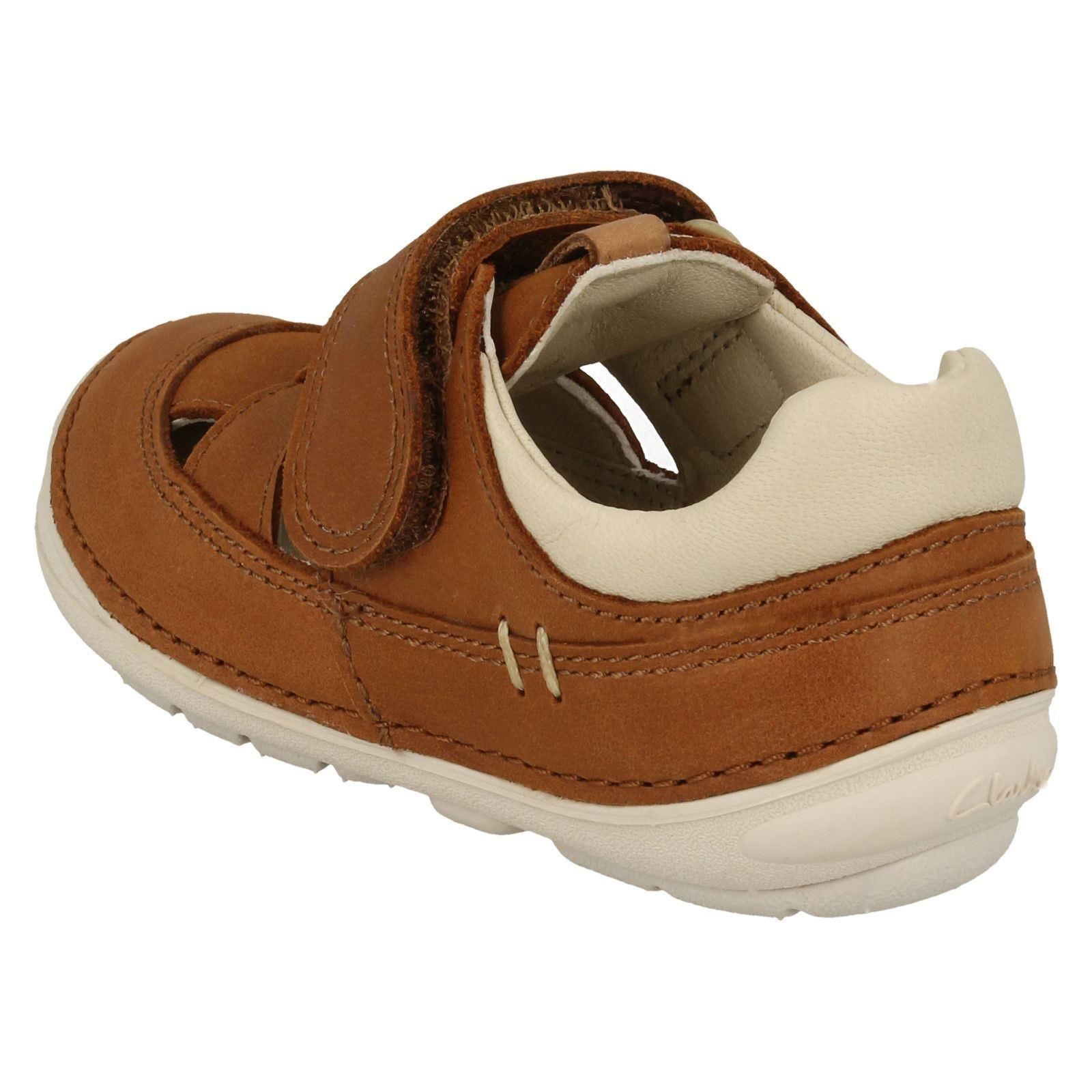 Clarks Boys Casual Trainer Sandals Softly Ash