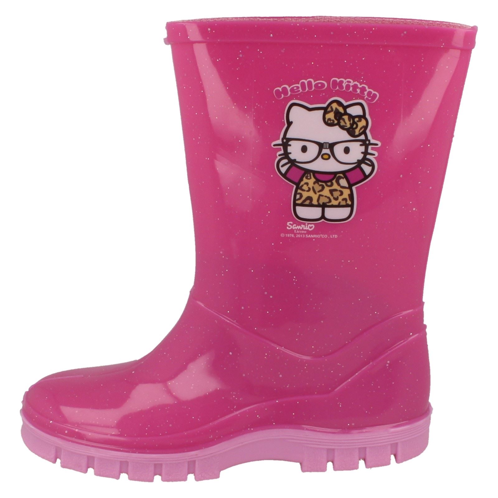 Girls Hello Kitty Glitter Wellingtons