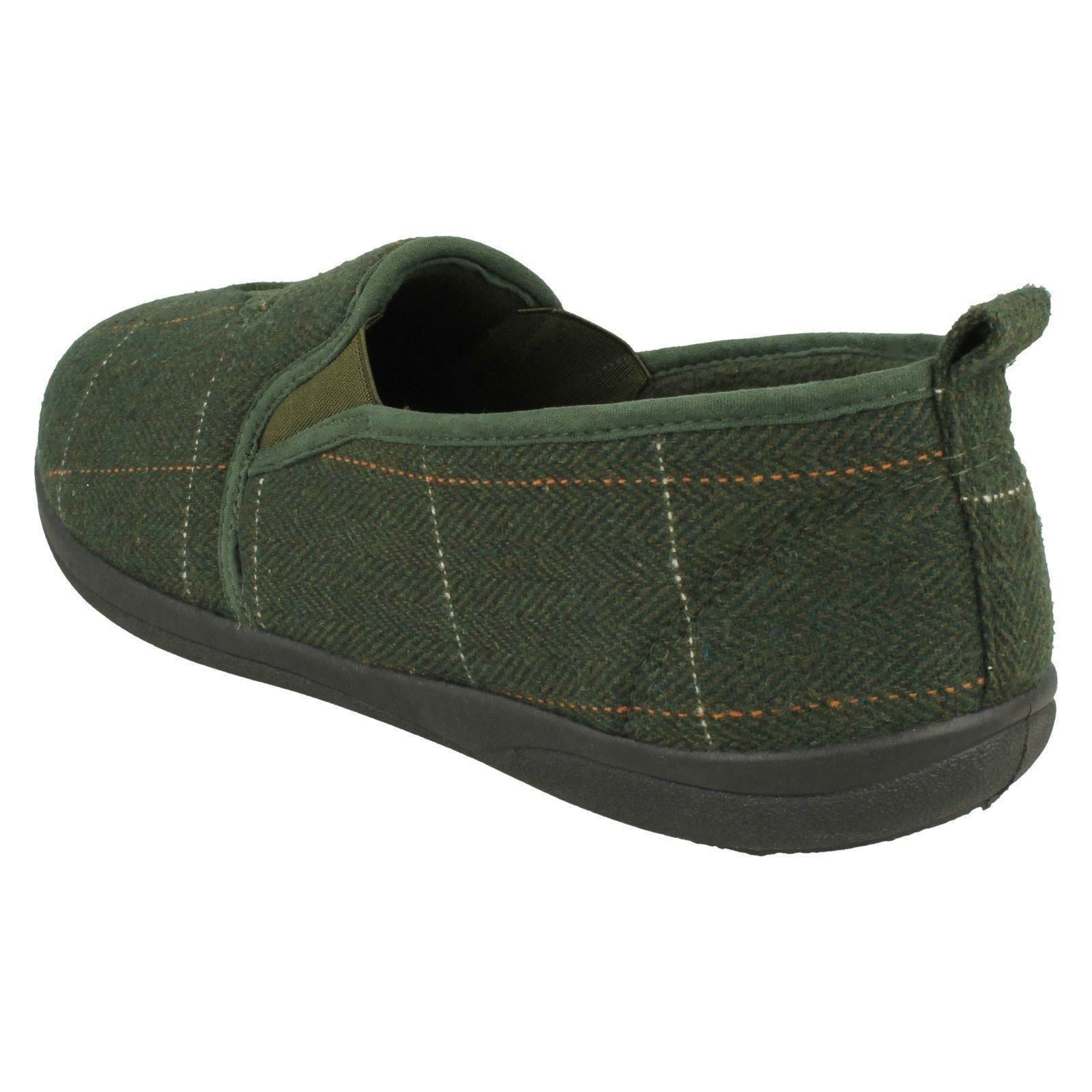Mens Padders Stag Detailed Slipper *Huntsman*