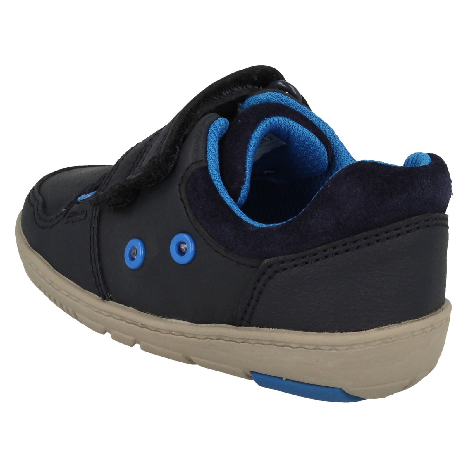 Boys Clarks Casual Shoes With Lights Tolby Boo