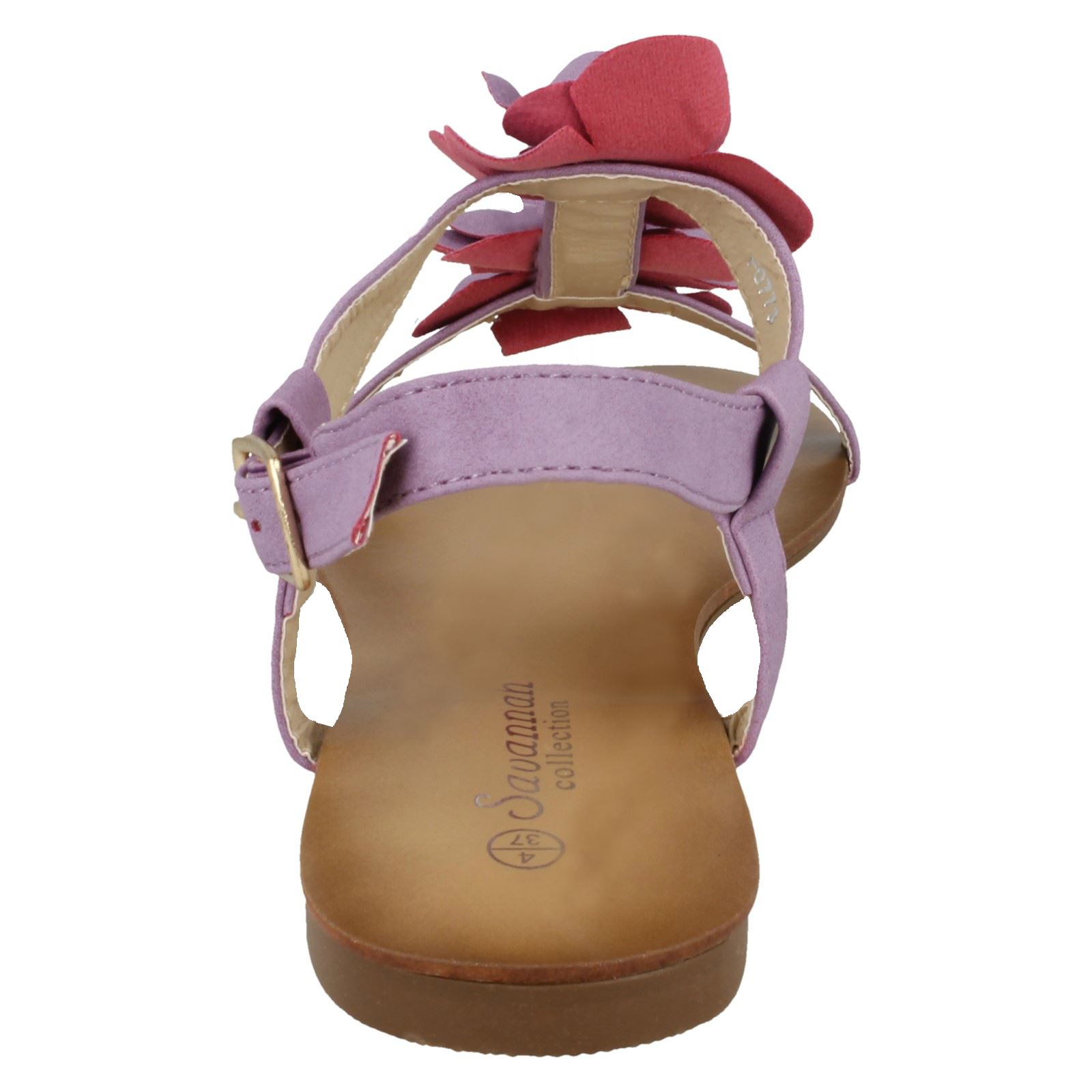 Sandals With Flower Motif Ladies Savannah