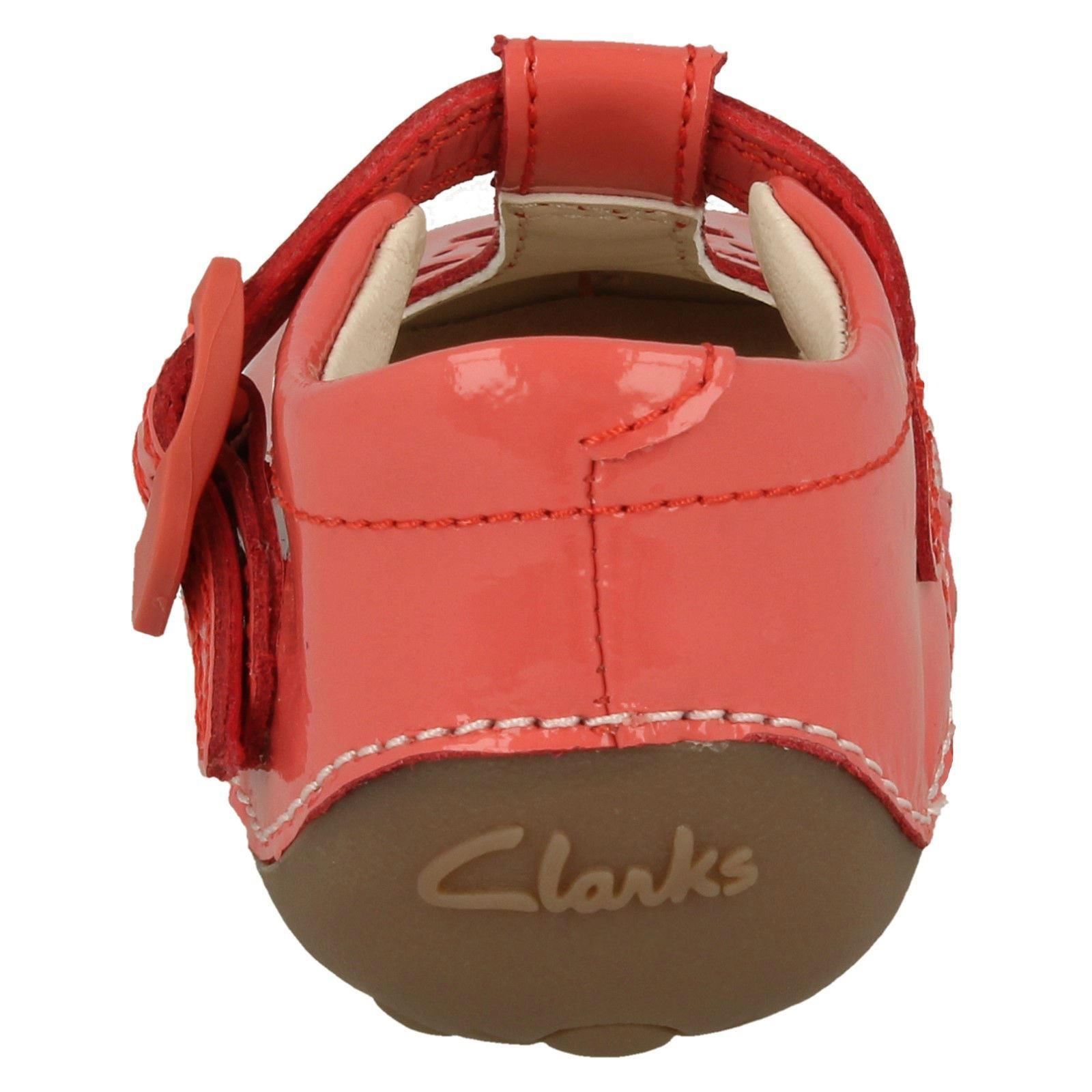 Infant Girls Clarks T-Bar Cruisers *Little Weave*