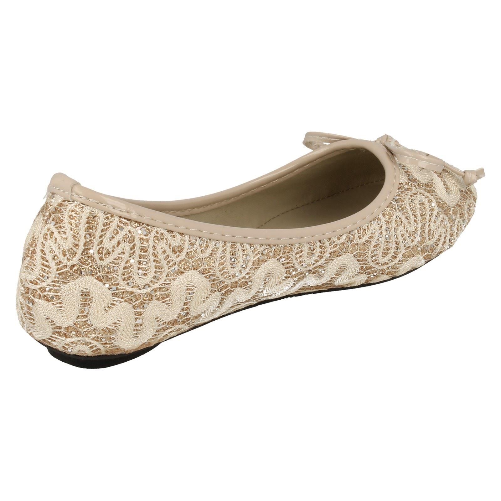Girls Cutie Lace Detailing *Ballerina Flats*