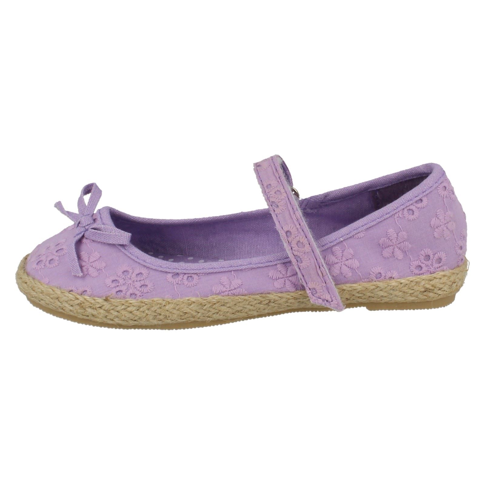 Girls Spot On Casual Flower /'Shoes/'