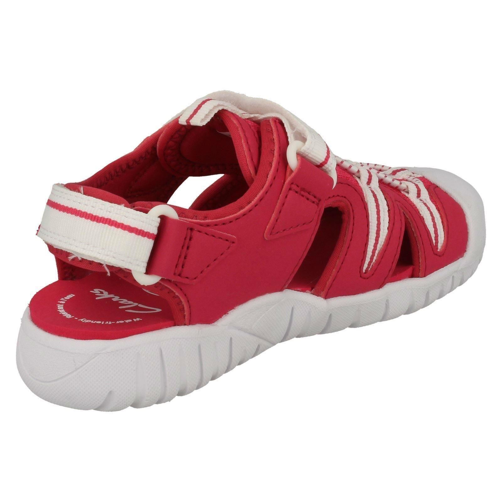 Clarks Girls Casual Trainer Sandals /'Rapid Beach/'
