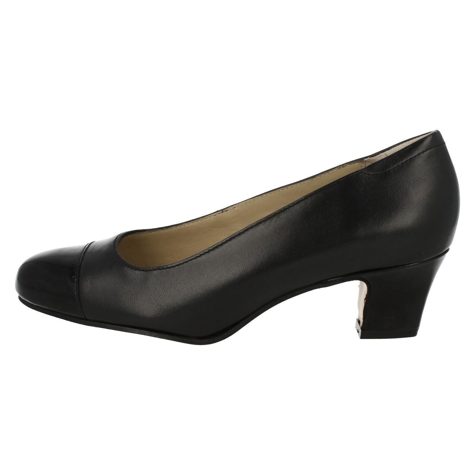 Ladies Equity Wide Fitting Classic Court Shoes /'Camilla/'