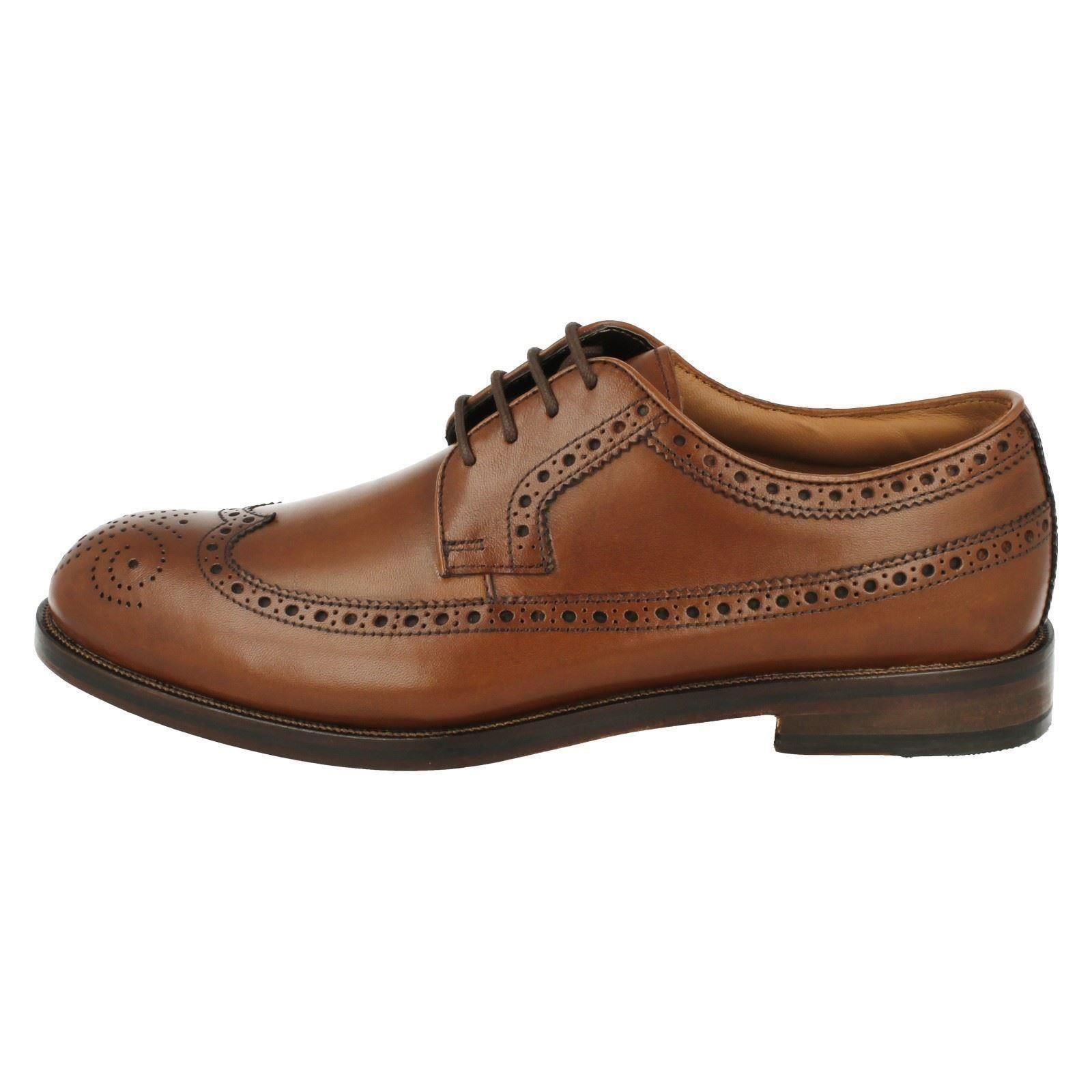 Mens Clarks Brogue Style Lace Up Shoes Coling Limit