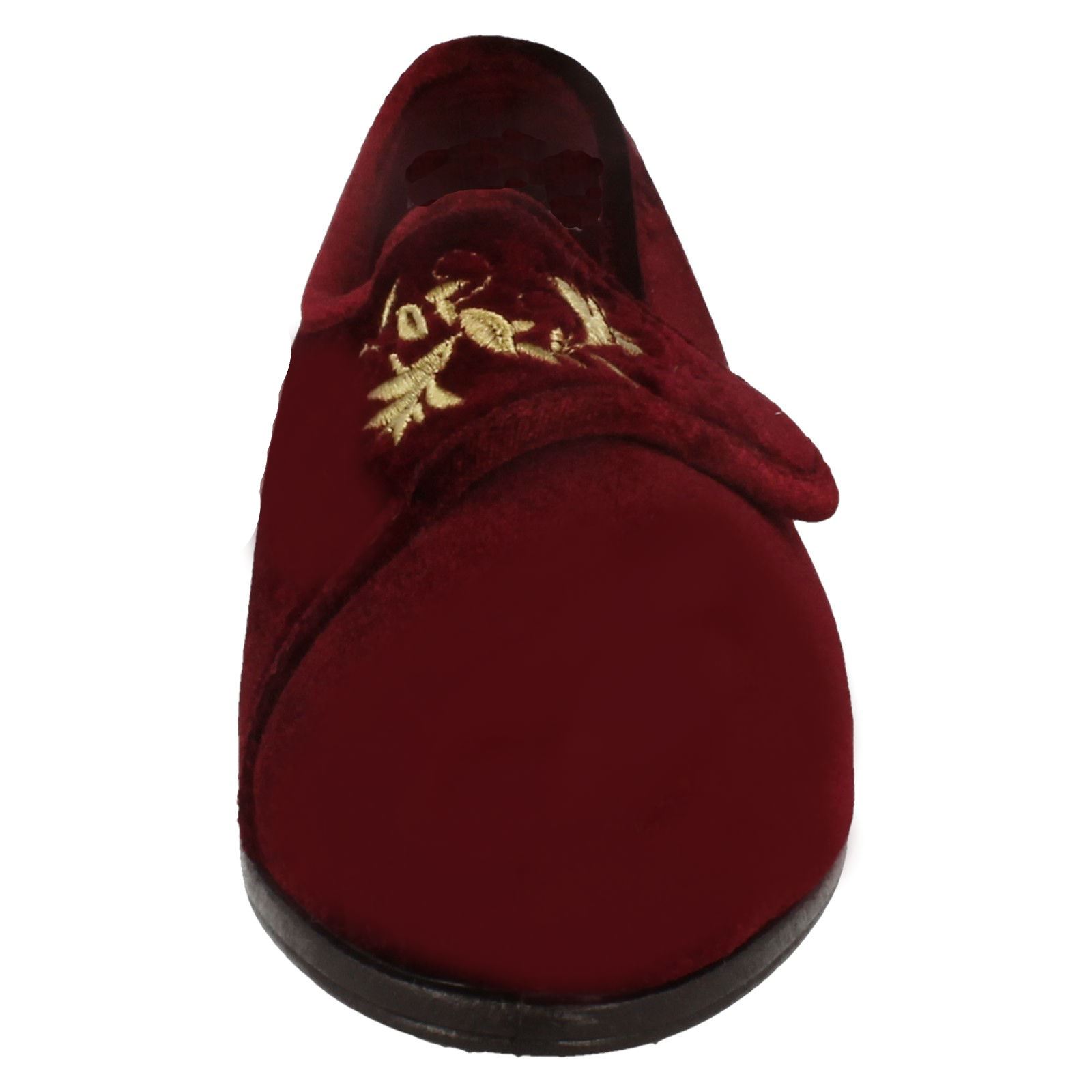 Ladies Free-Step Velcro Full Slipper /'KV785/'