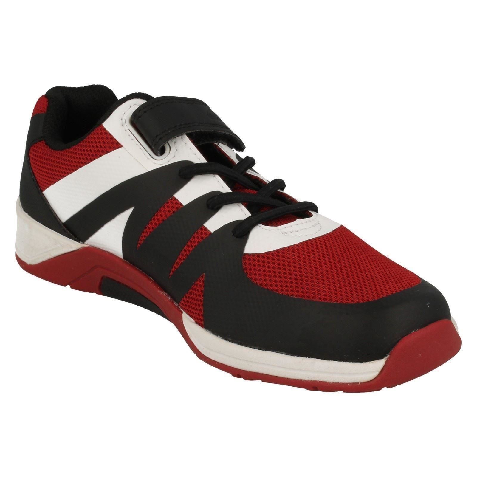 Boys Clarks Trace Step Machine Washable Trainers
