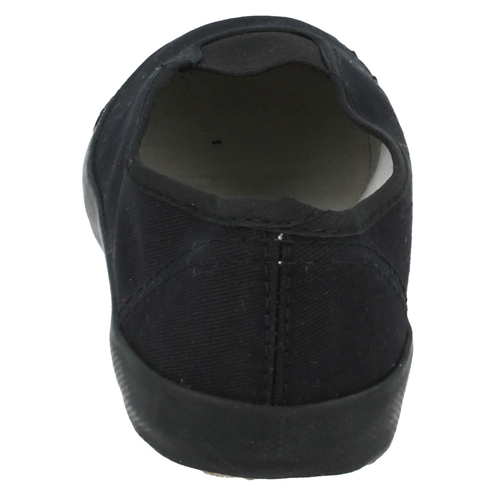 Childrens Unisex Spot On Slip On /'Plimsolls/'