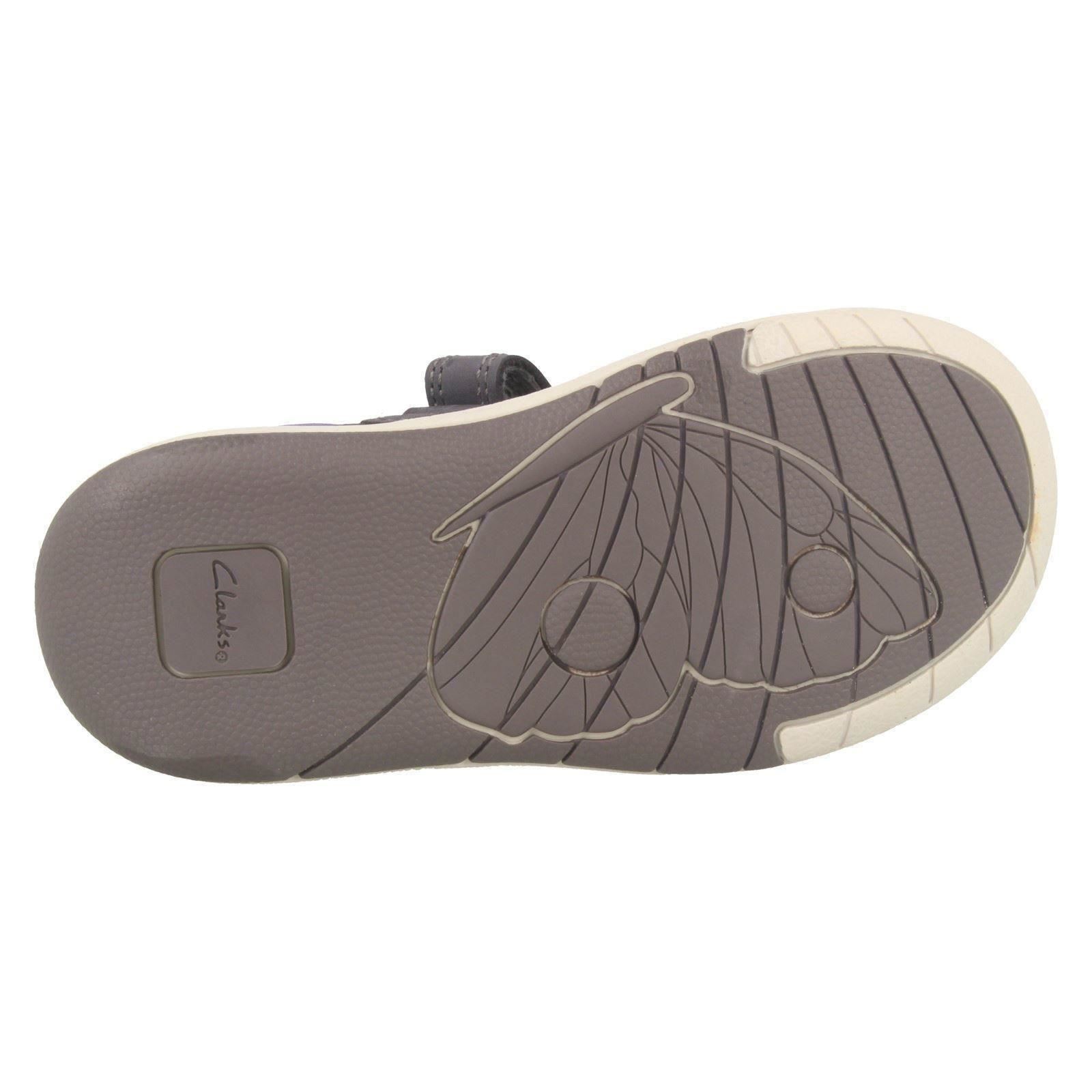 Girls Clarks First Shoes With Rabbit Design /'Amelio Glo/'