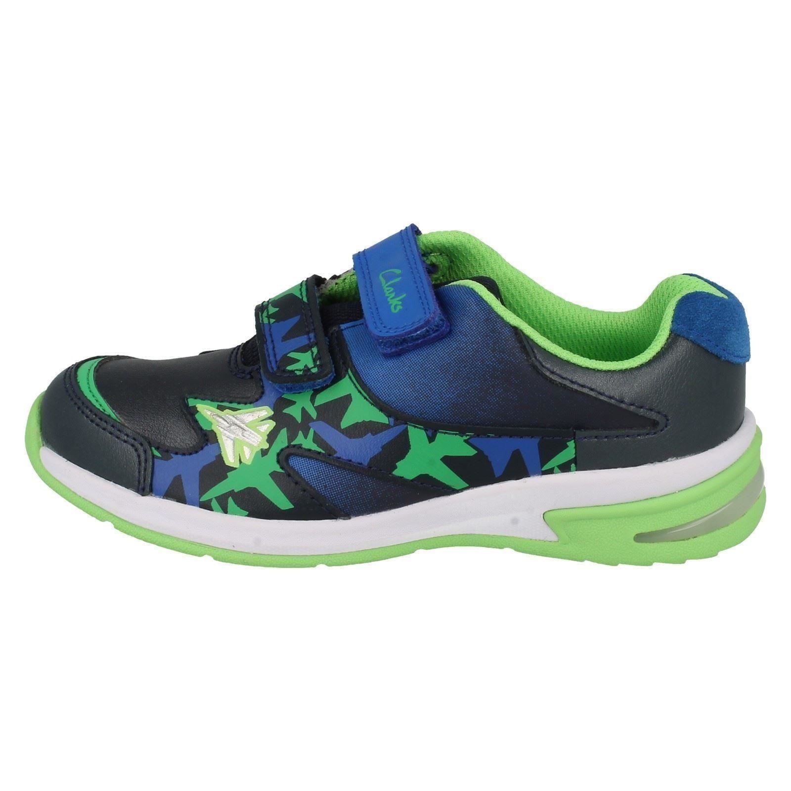 Boys Cica by Clarks Trainers /'Piper Fun/'