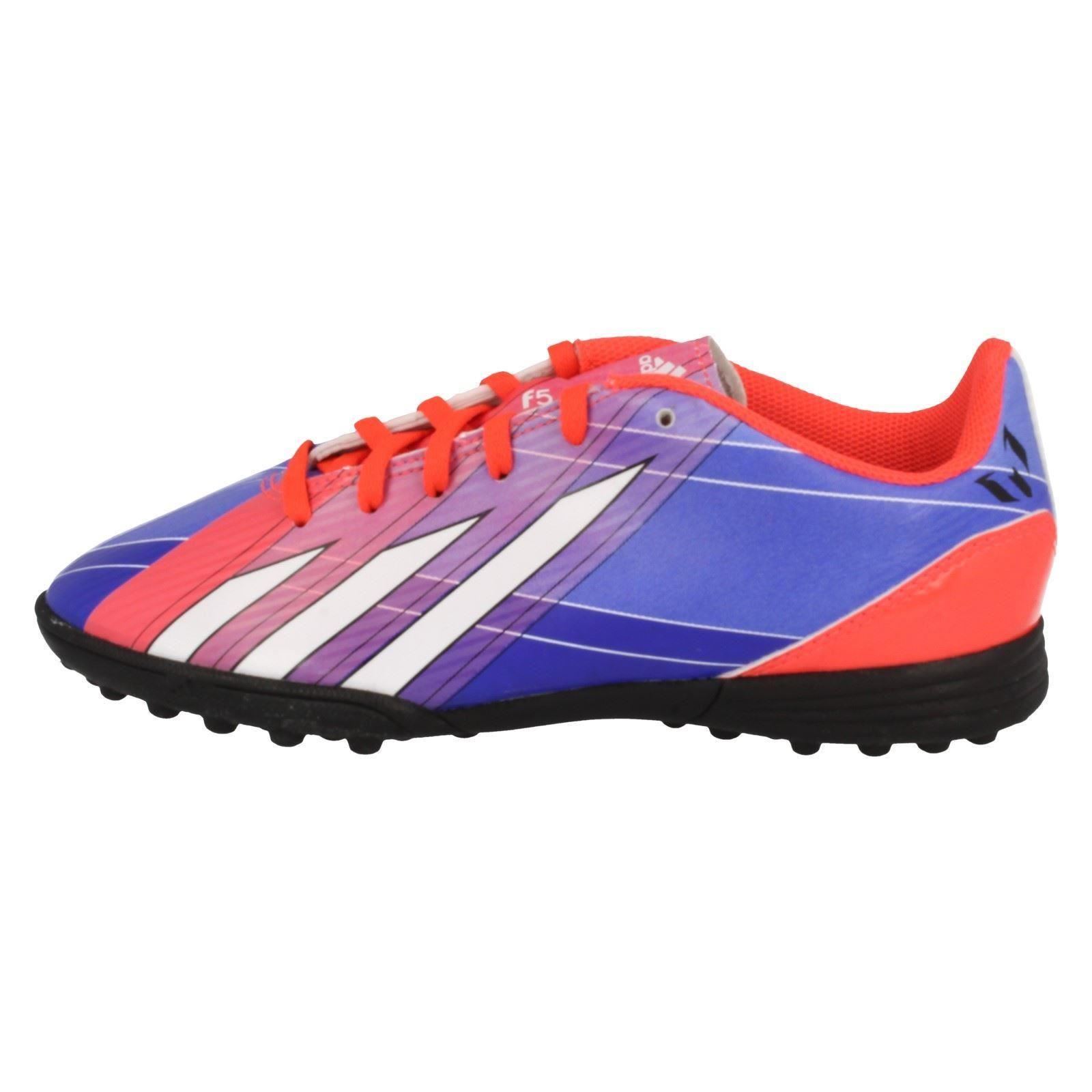 Boys Adidas Lionel Messi Astro//Football Trainers F5 TRX TF J
