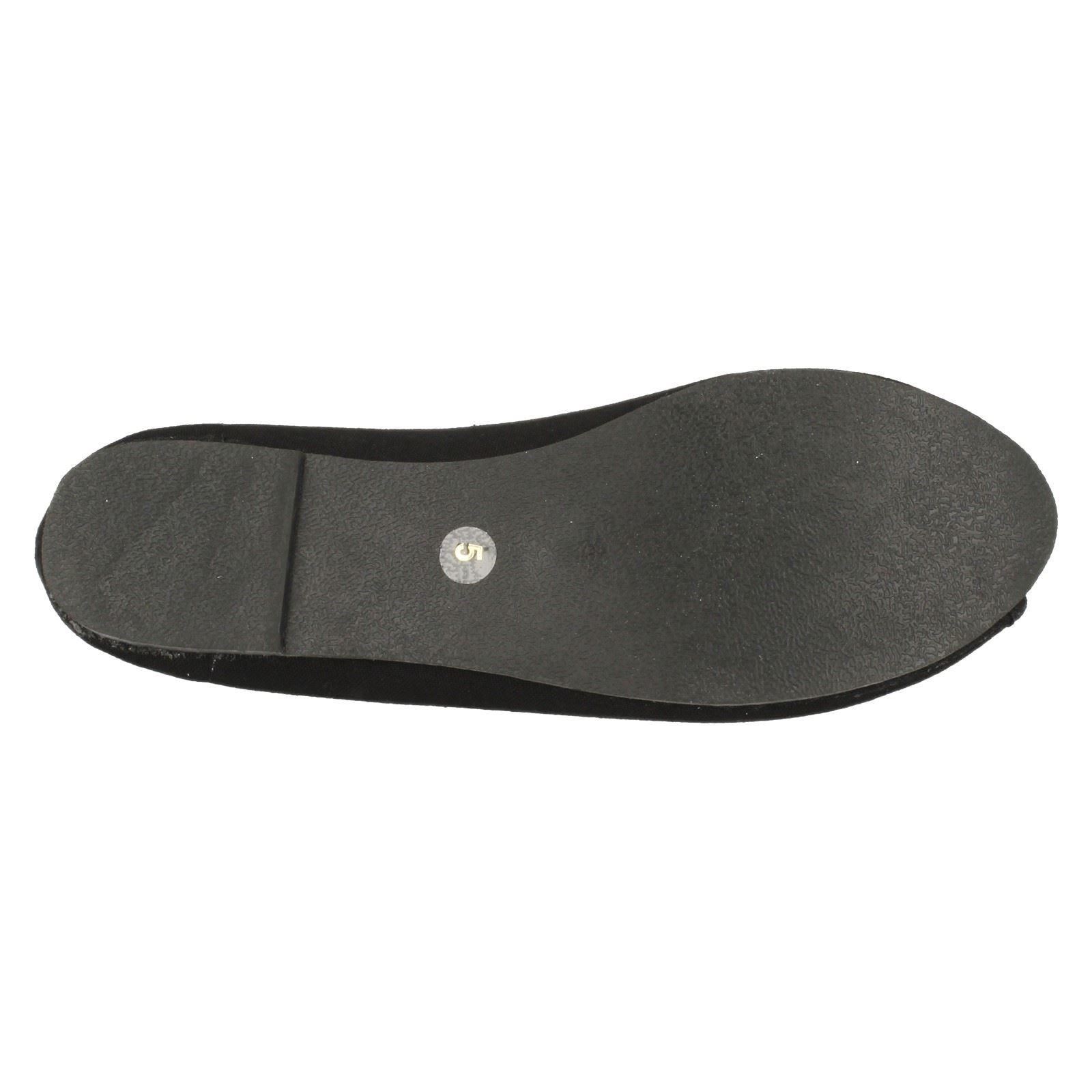 Ladies Spot On Casual Canvas /'Shoes/'